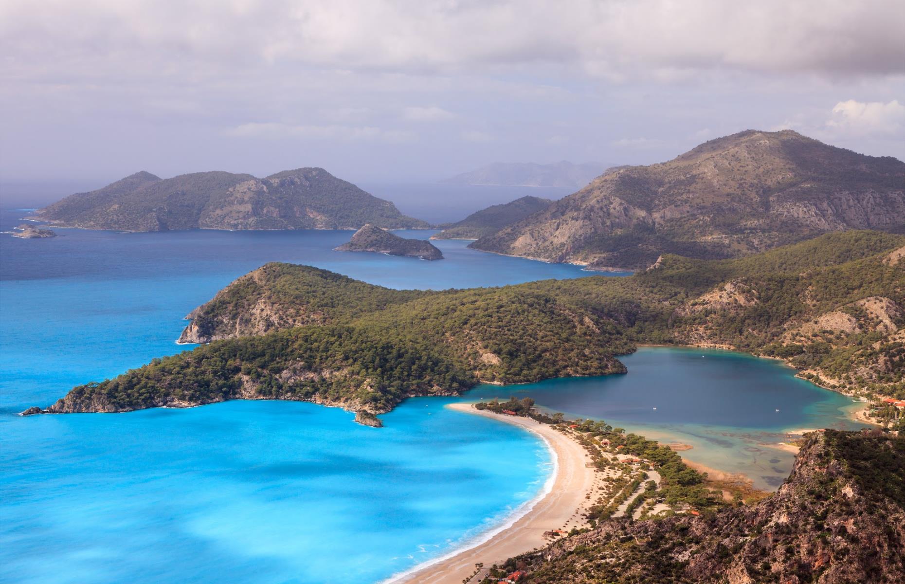 Голубая Лагуна в Турции Oludeniz