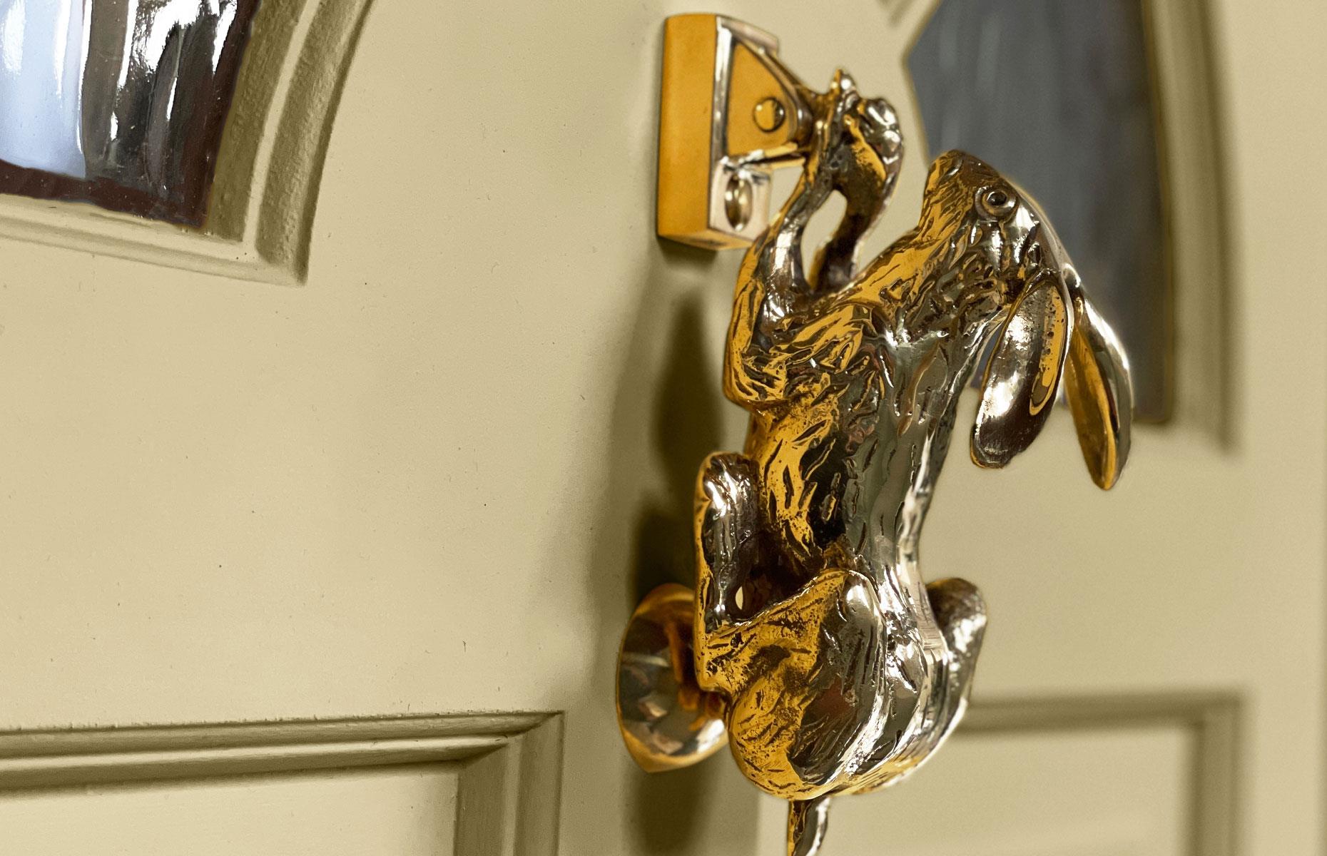 Eye-catching door knockers