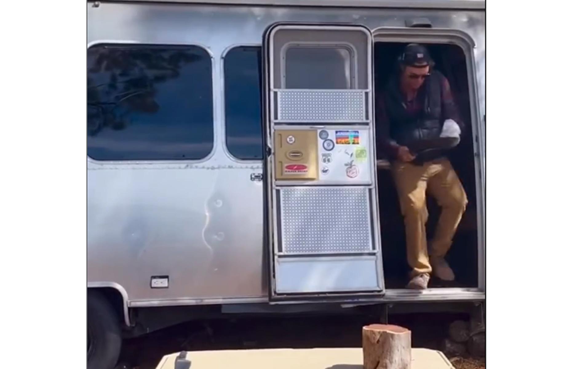 Matthew McConaughey’s vintage Airstream