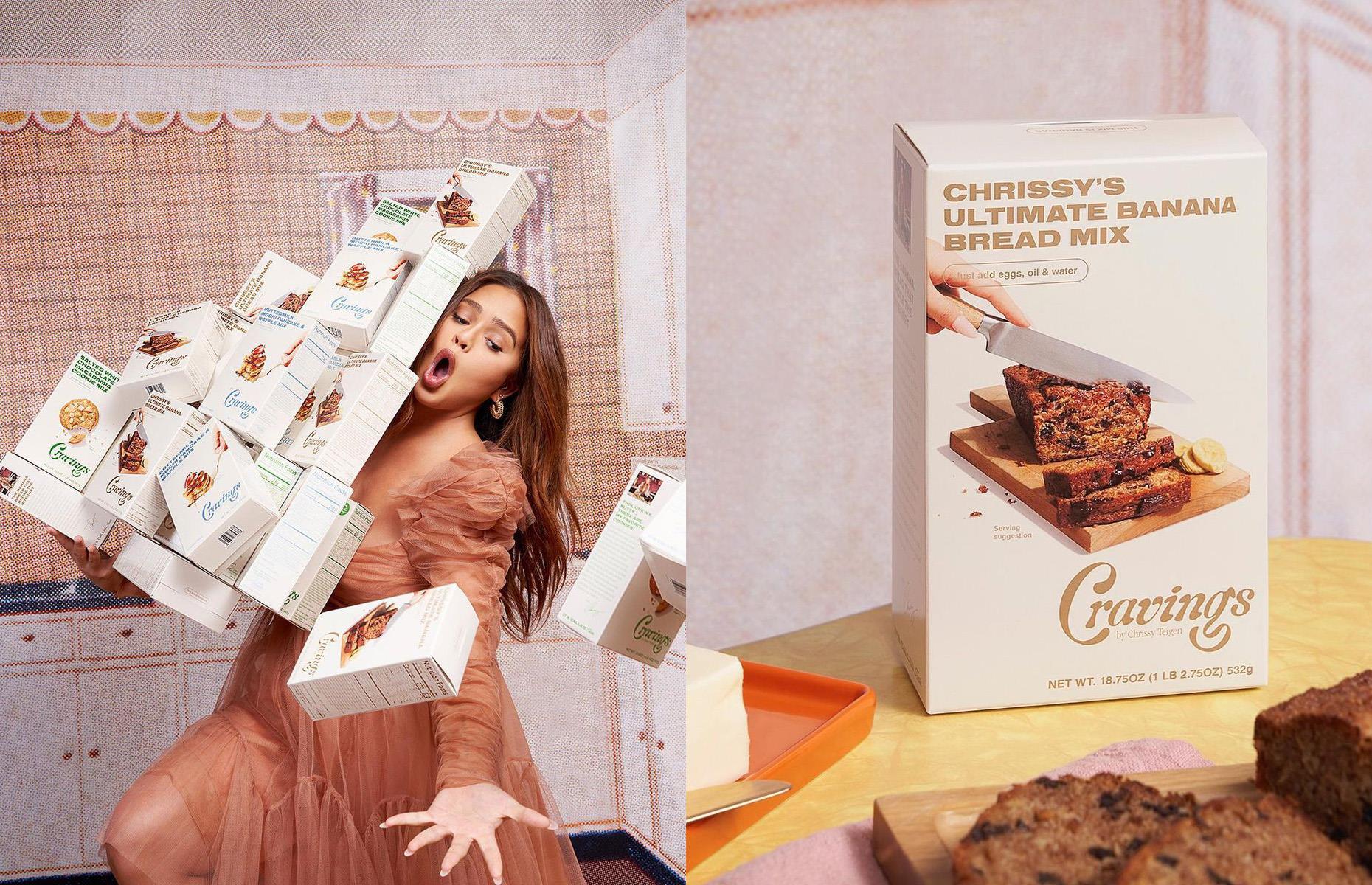 29. Cake mixes, Chrissy Teigen