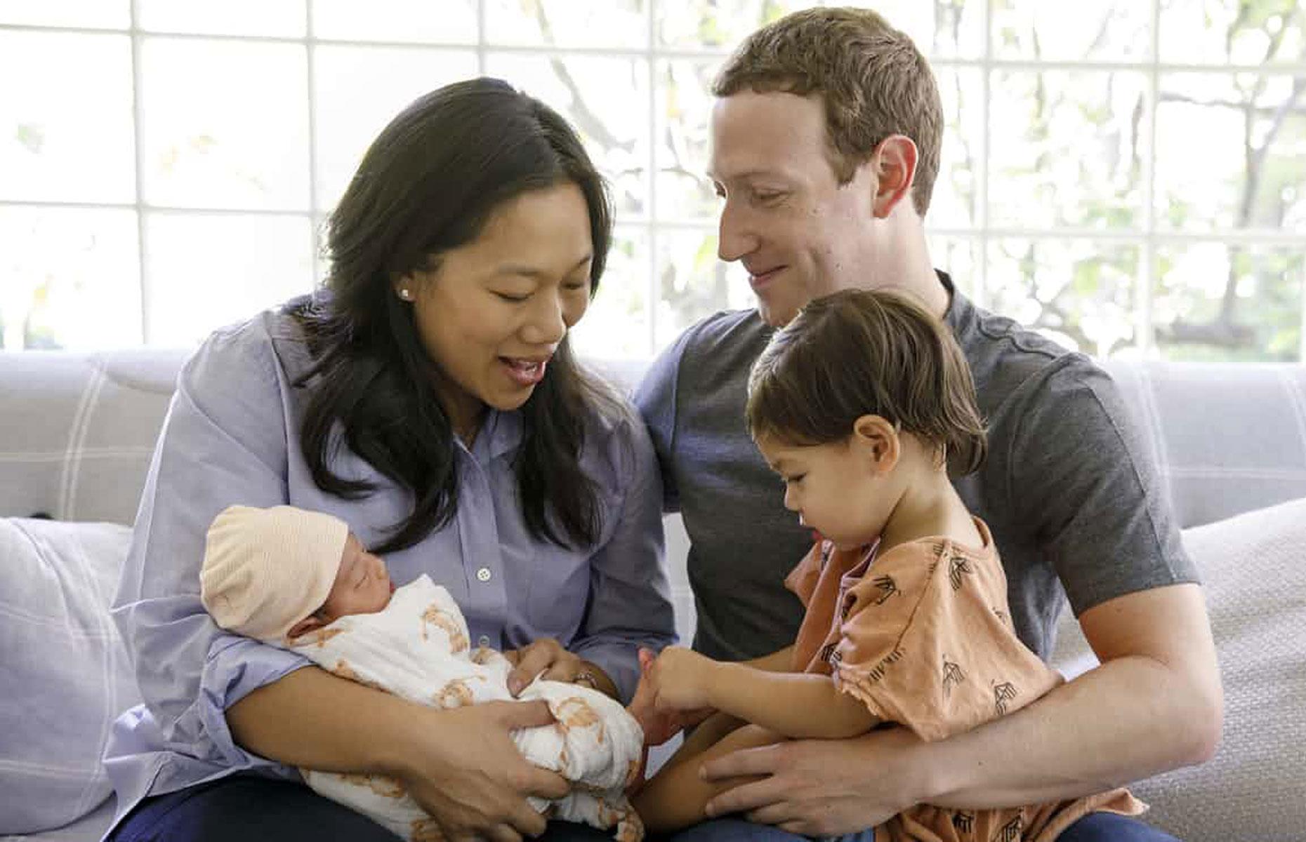 California: the Zuckerberg family – $77.4 billion