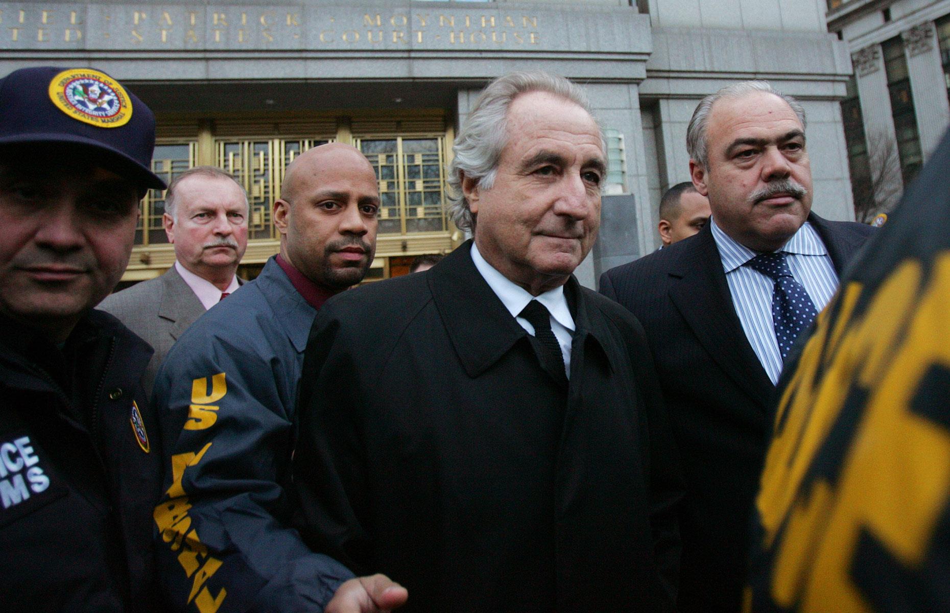 Bernie Madoff: 150-year custodial sentence