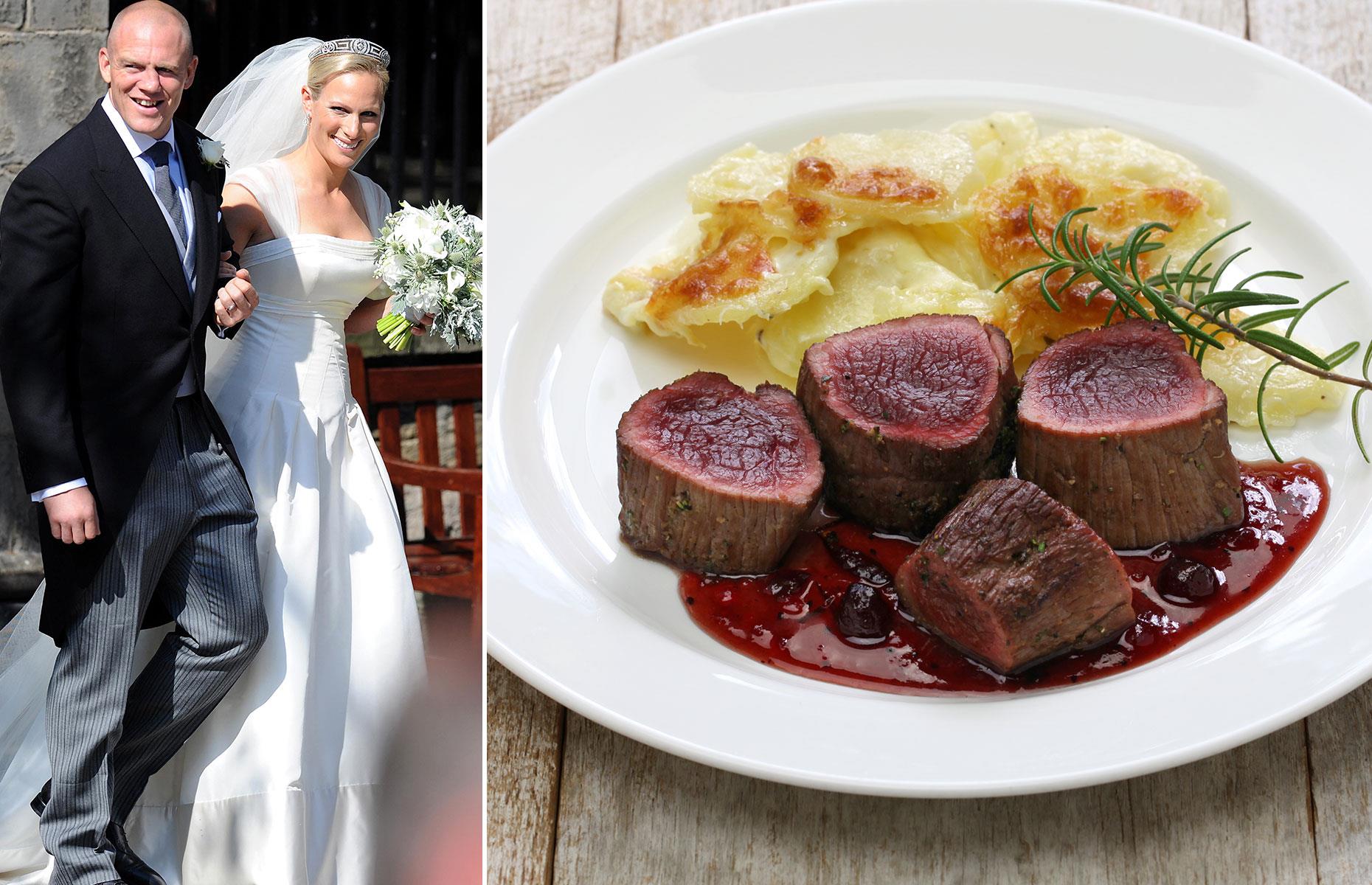 Zara Phillips' Scottish theme 