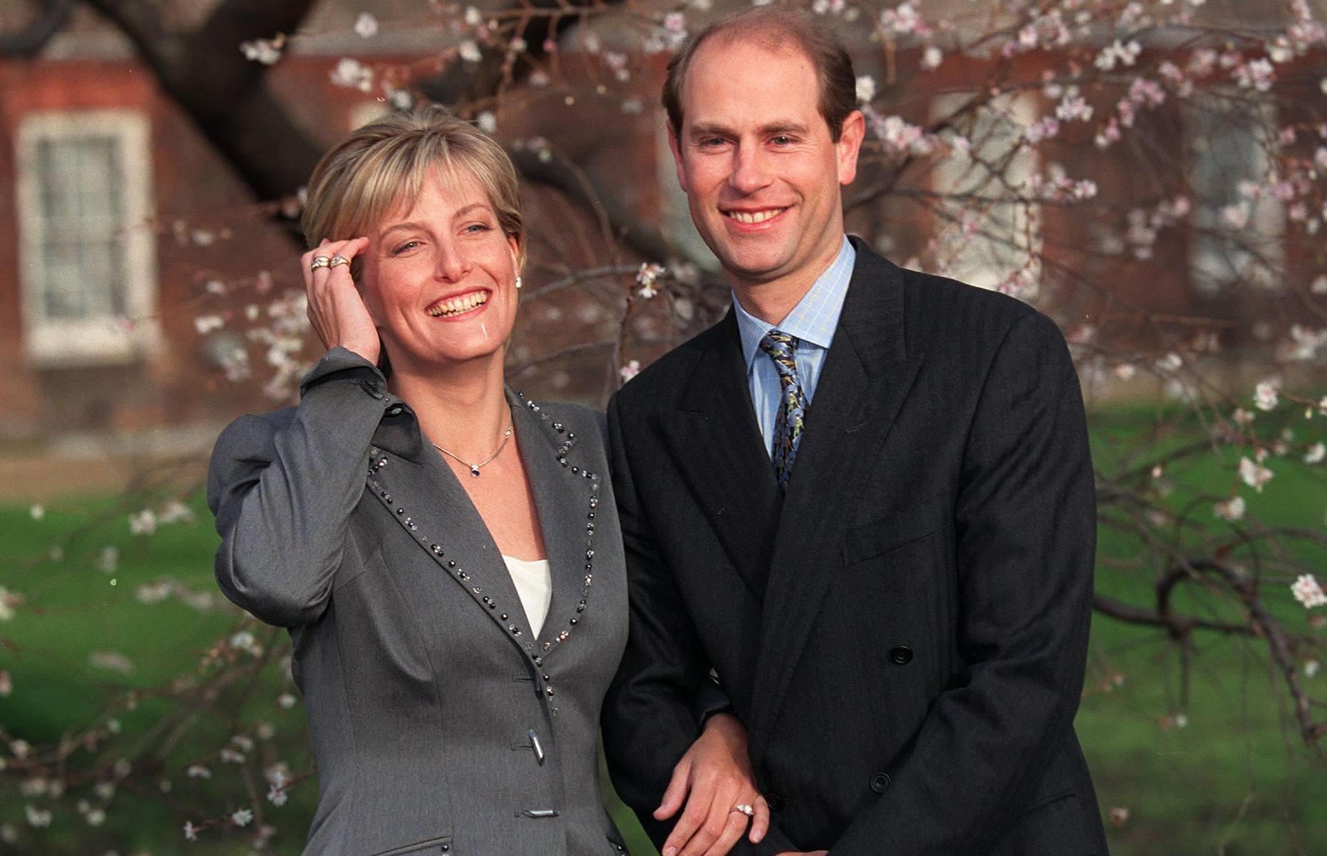 When did Prince Edward get engaged?