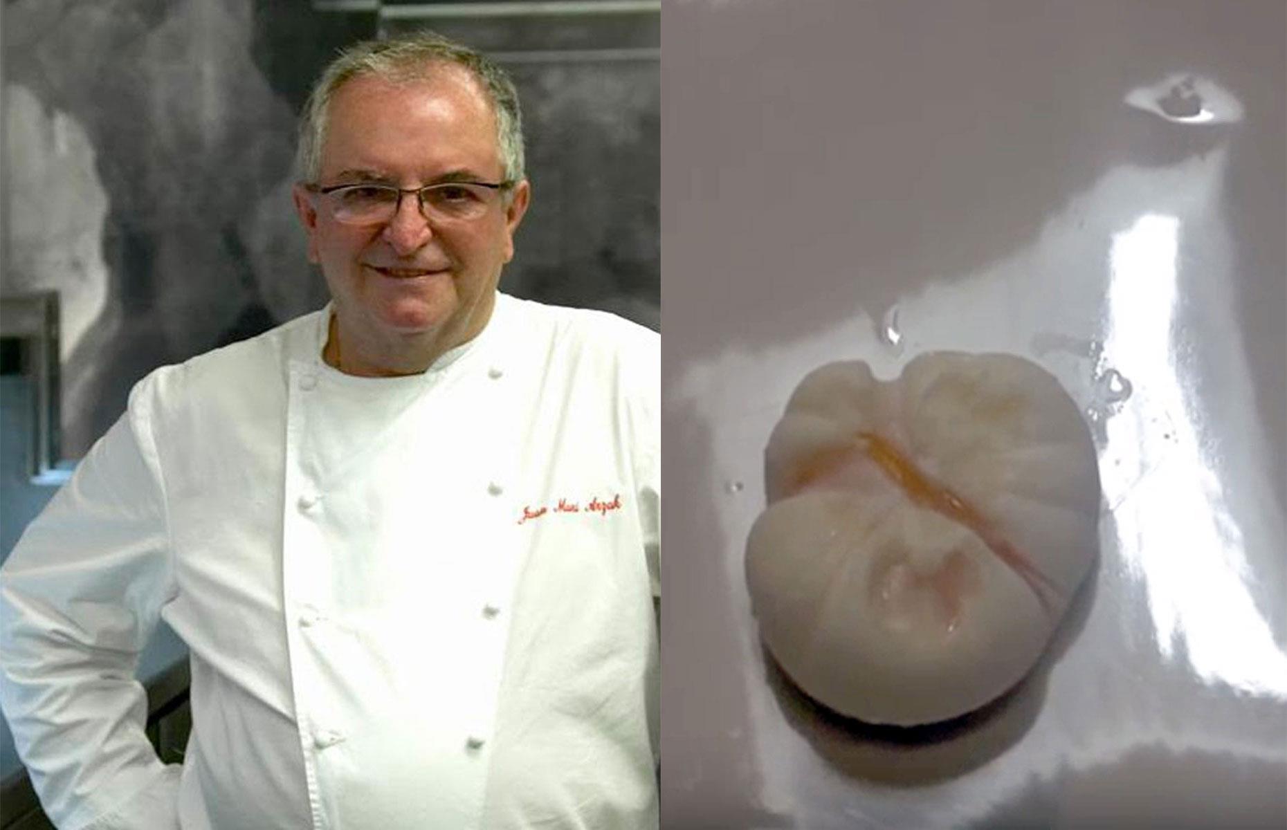 Juan Mari Arzak’s celebrated Arzak egg