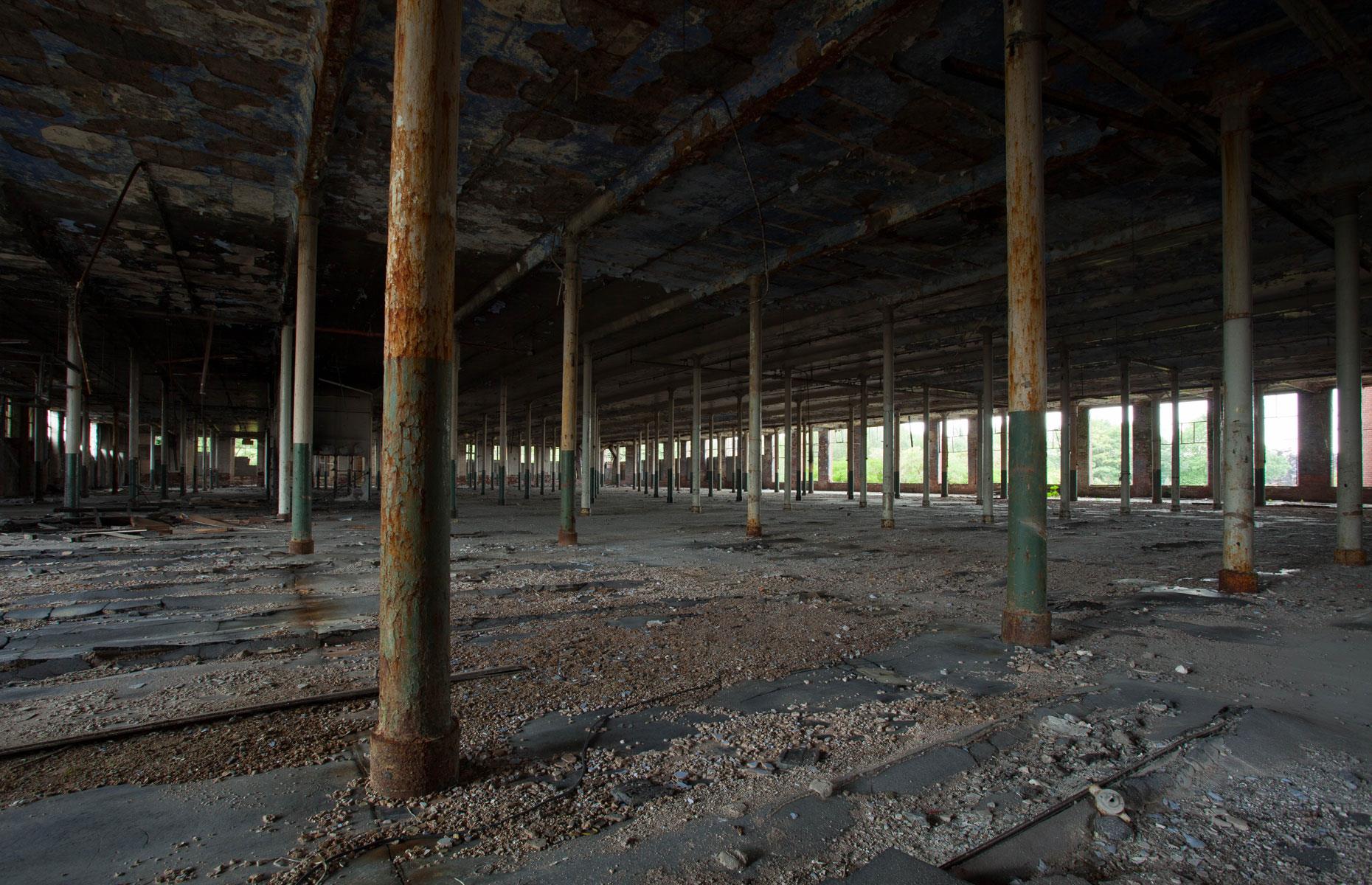 Industrial buildings left abandoned to nature | lovemoney.com