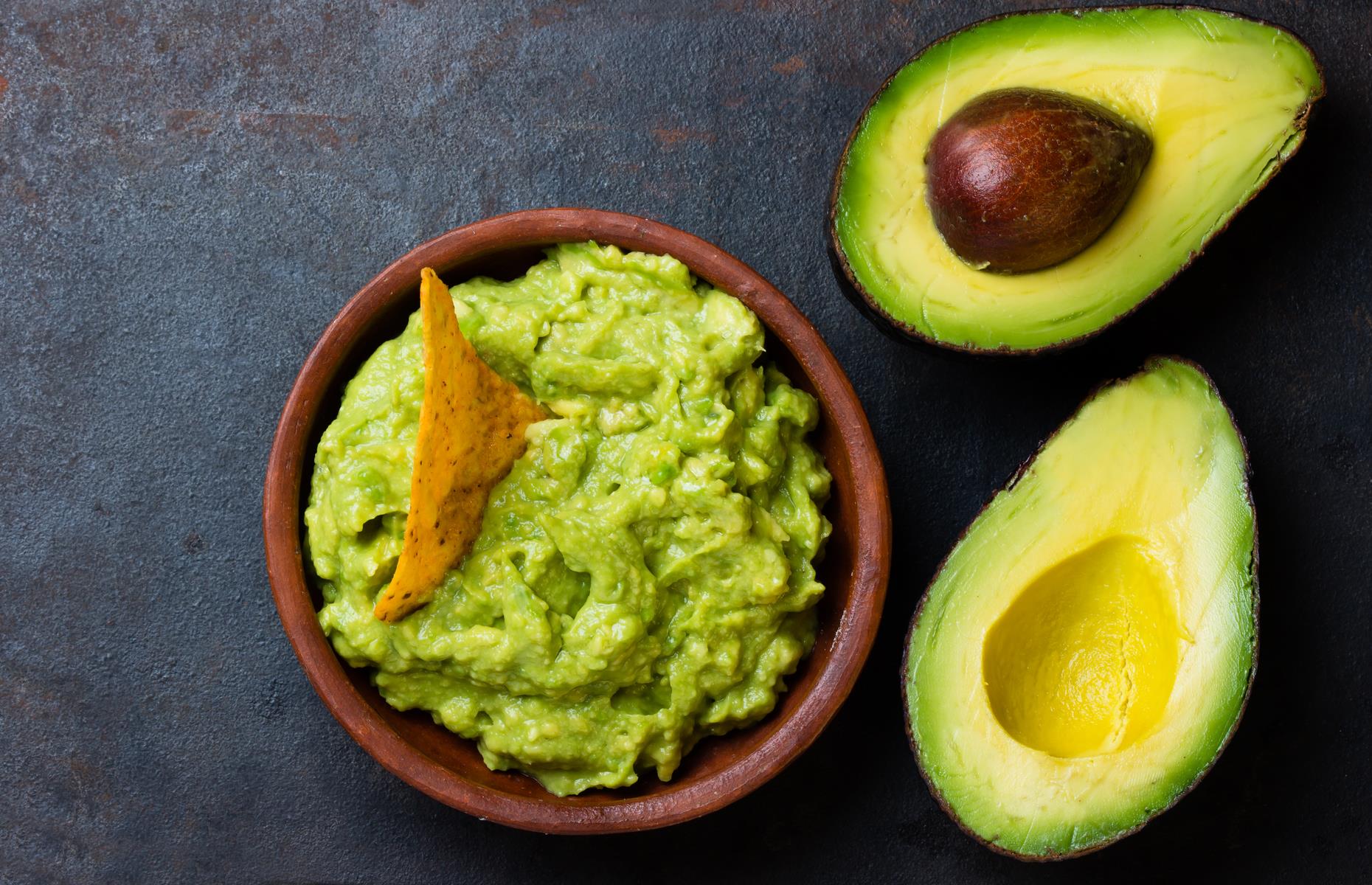21. Add spring onions to guacamole
