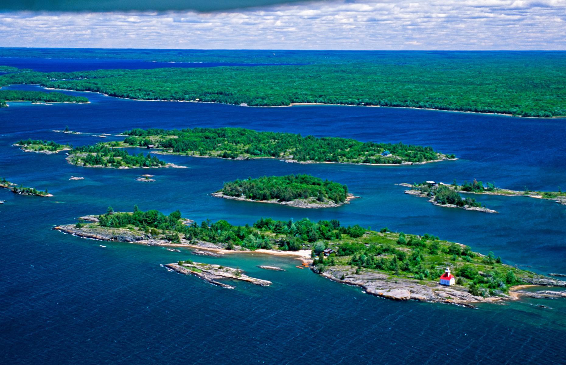 You’ll find the world’s largest island in any inland body of water here