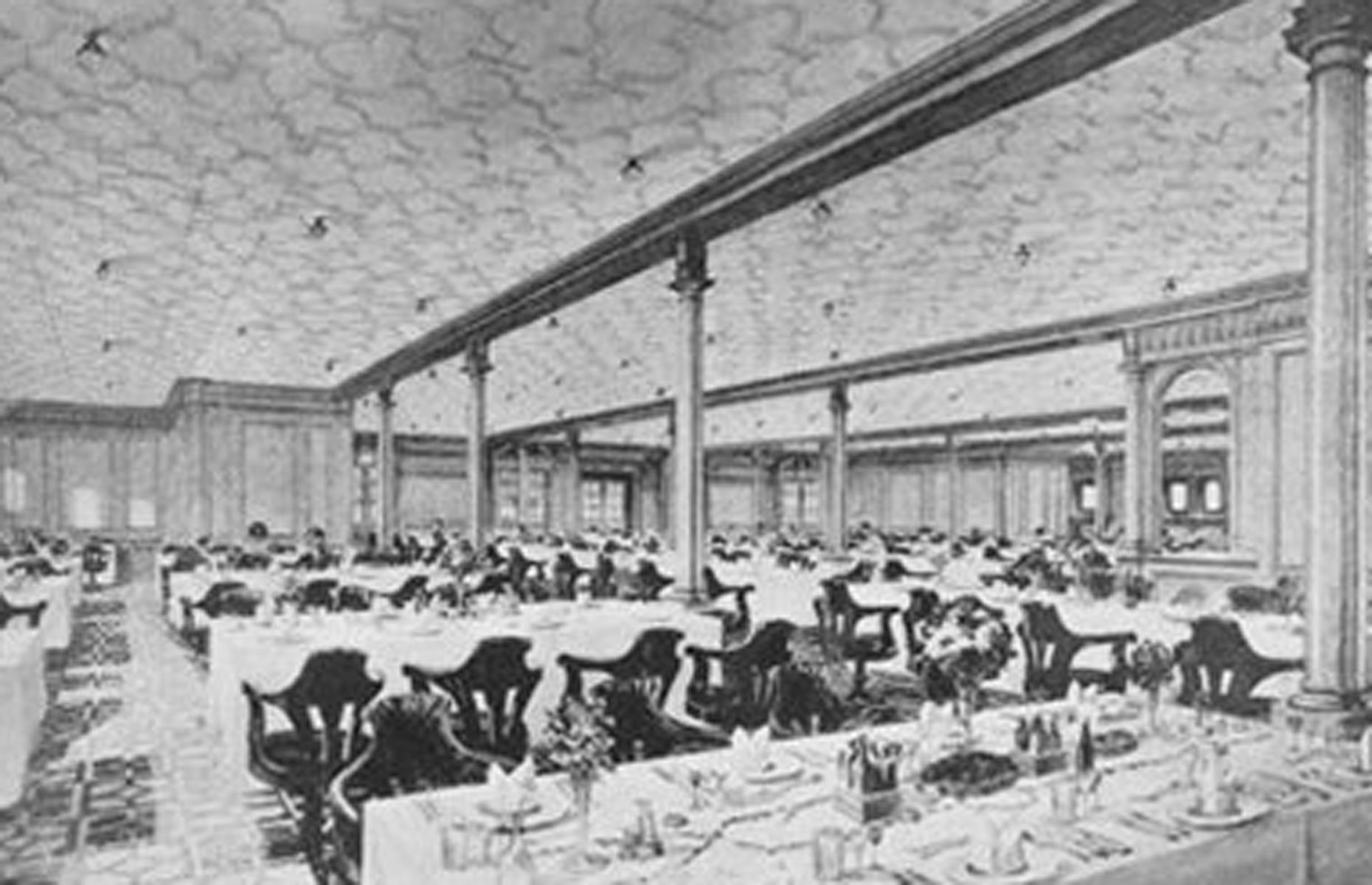 100 Titanic 3rd Class Dining Room Sinking Of The Rms 100 Titanic 3rd Class Dining Room Sinking Of The Rms