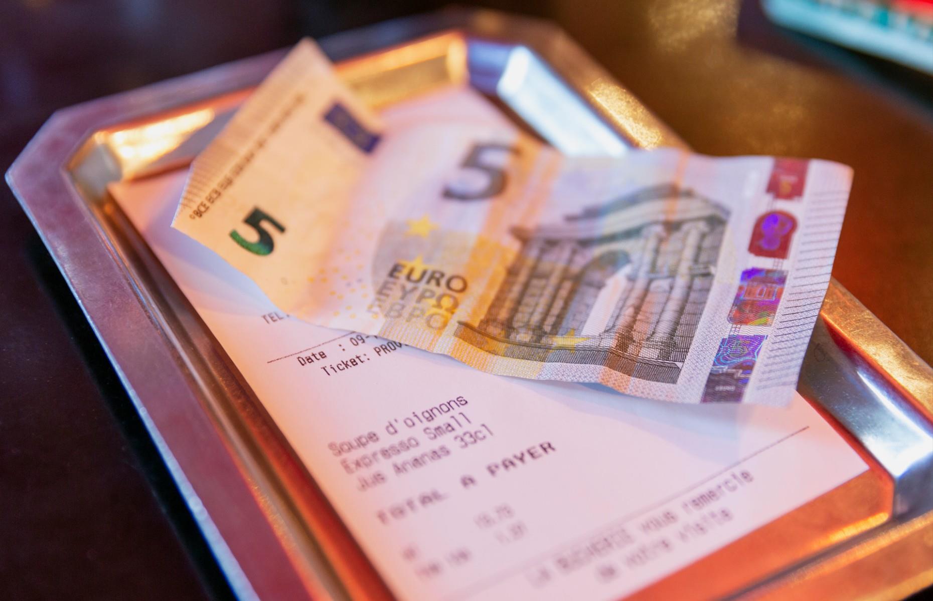 In Frankreich wird nicht getrennt bezahlt
