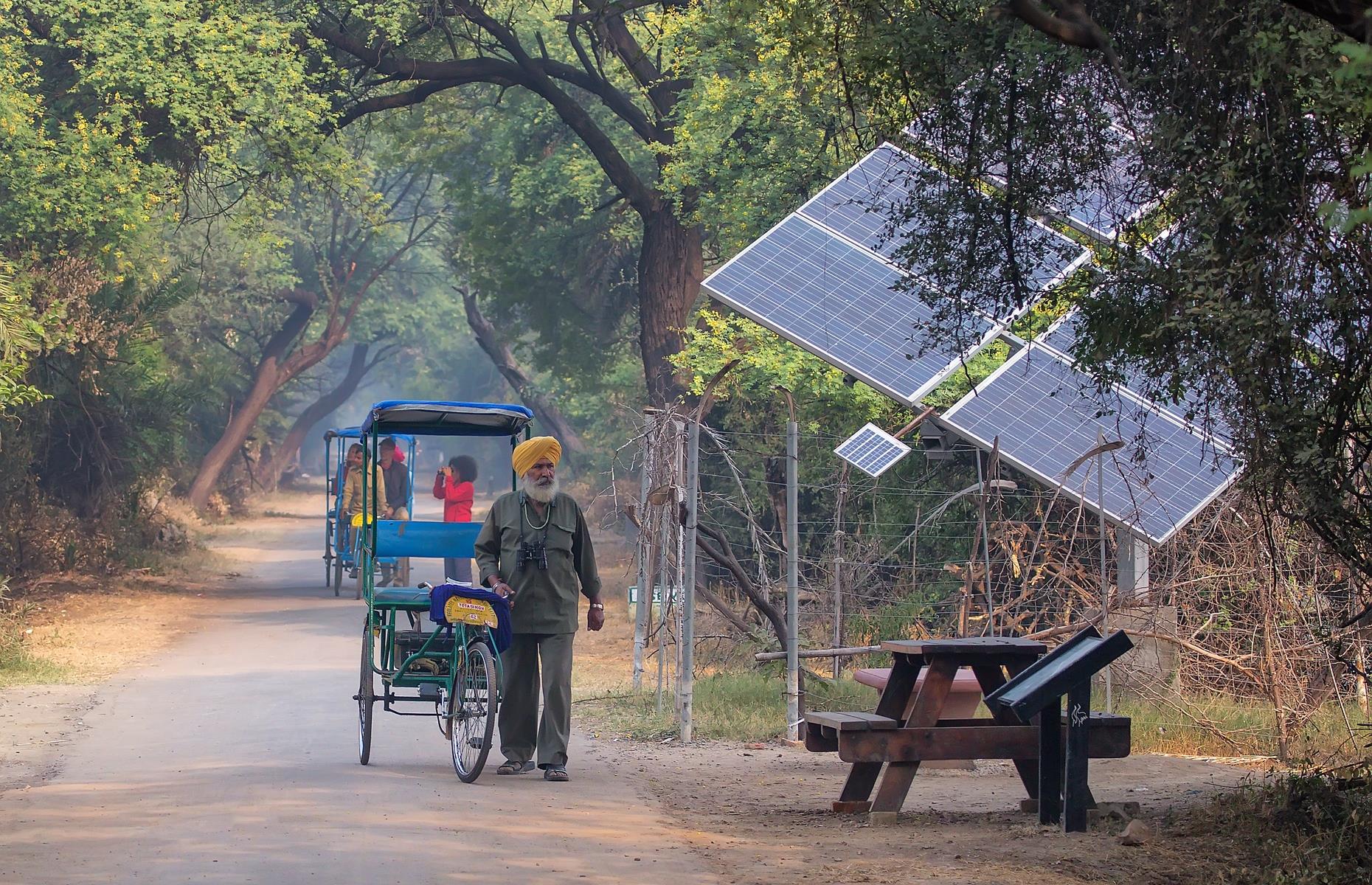 India: exporting solar power