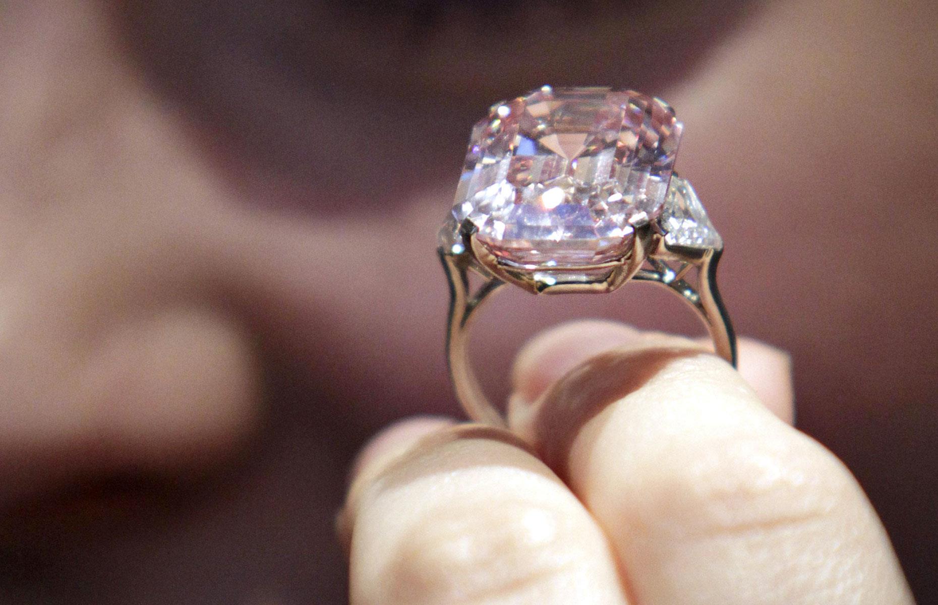 Graff Pink Diamond: $61.5 million (£50.7m)