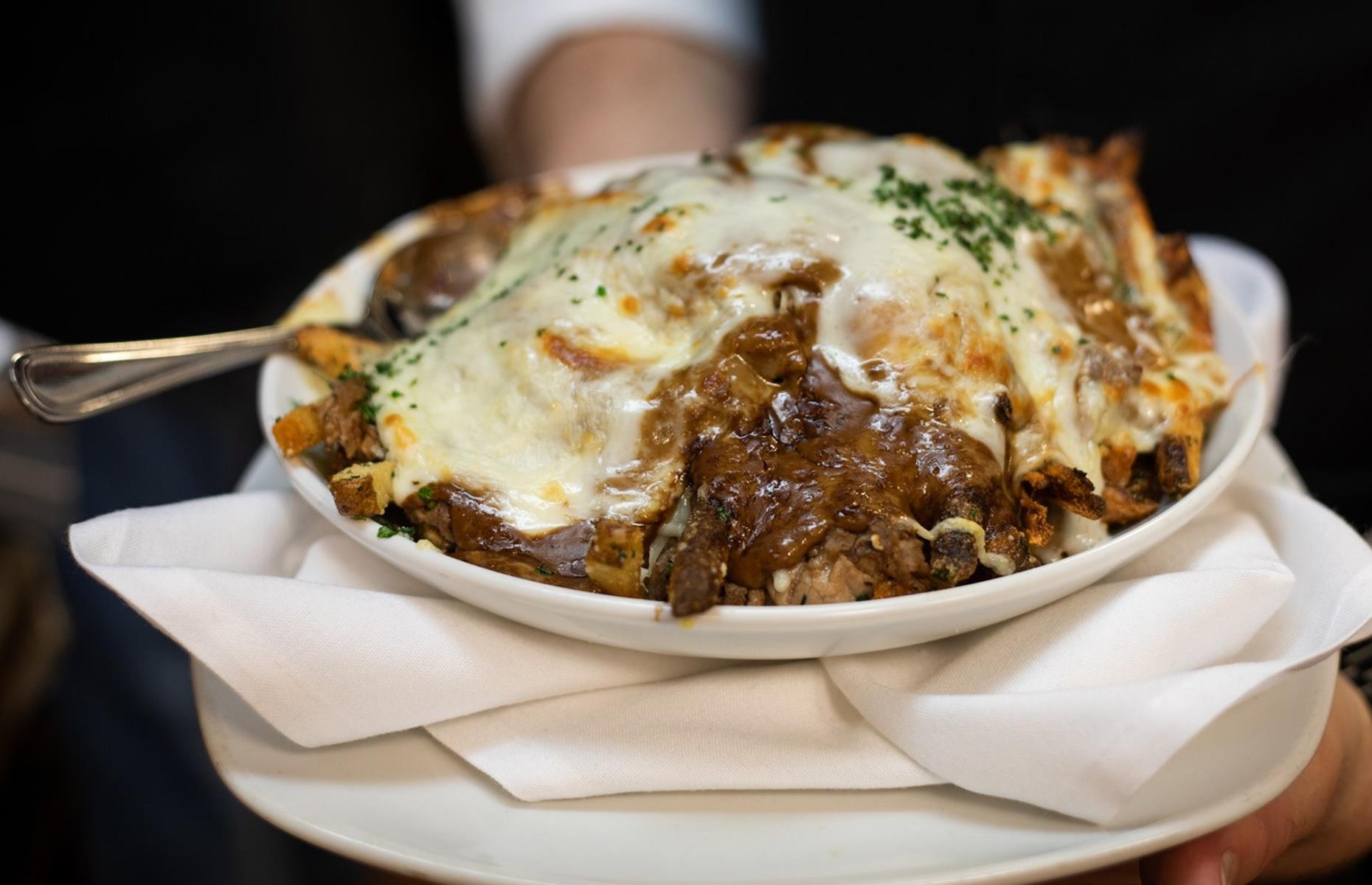 Kansas: poutine, Georges French Bistro, Wichita