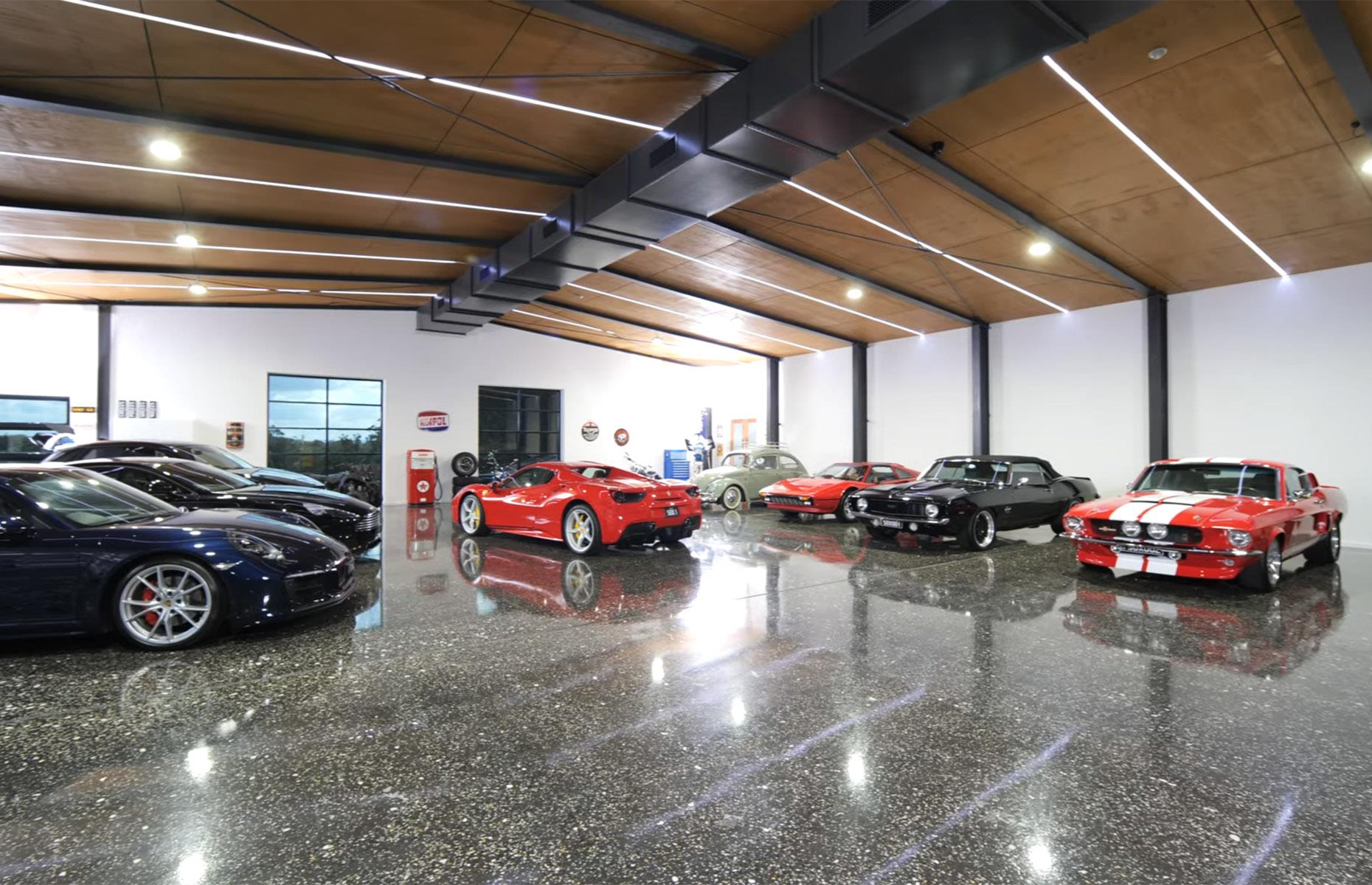 Auto aficionado's estate, Queensland, Australia 