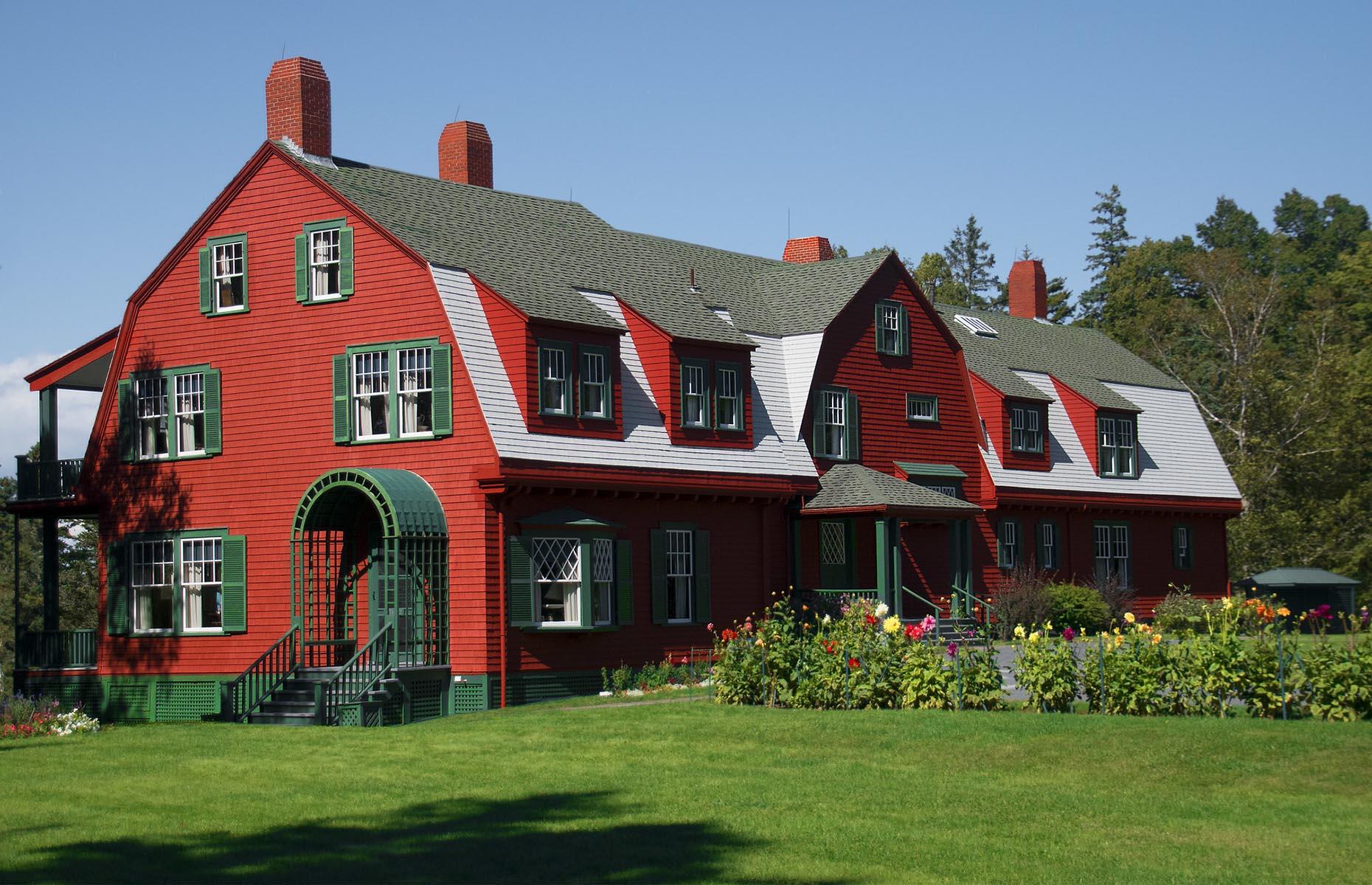Franklin D. Roosevelt's holiday cottage, Campobello Island, Canada 