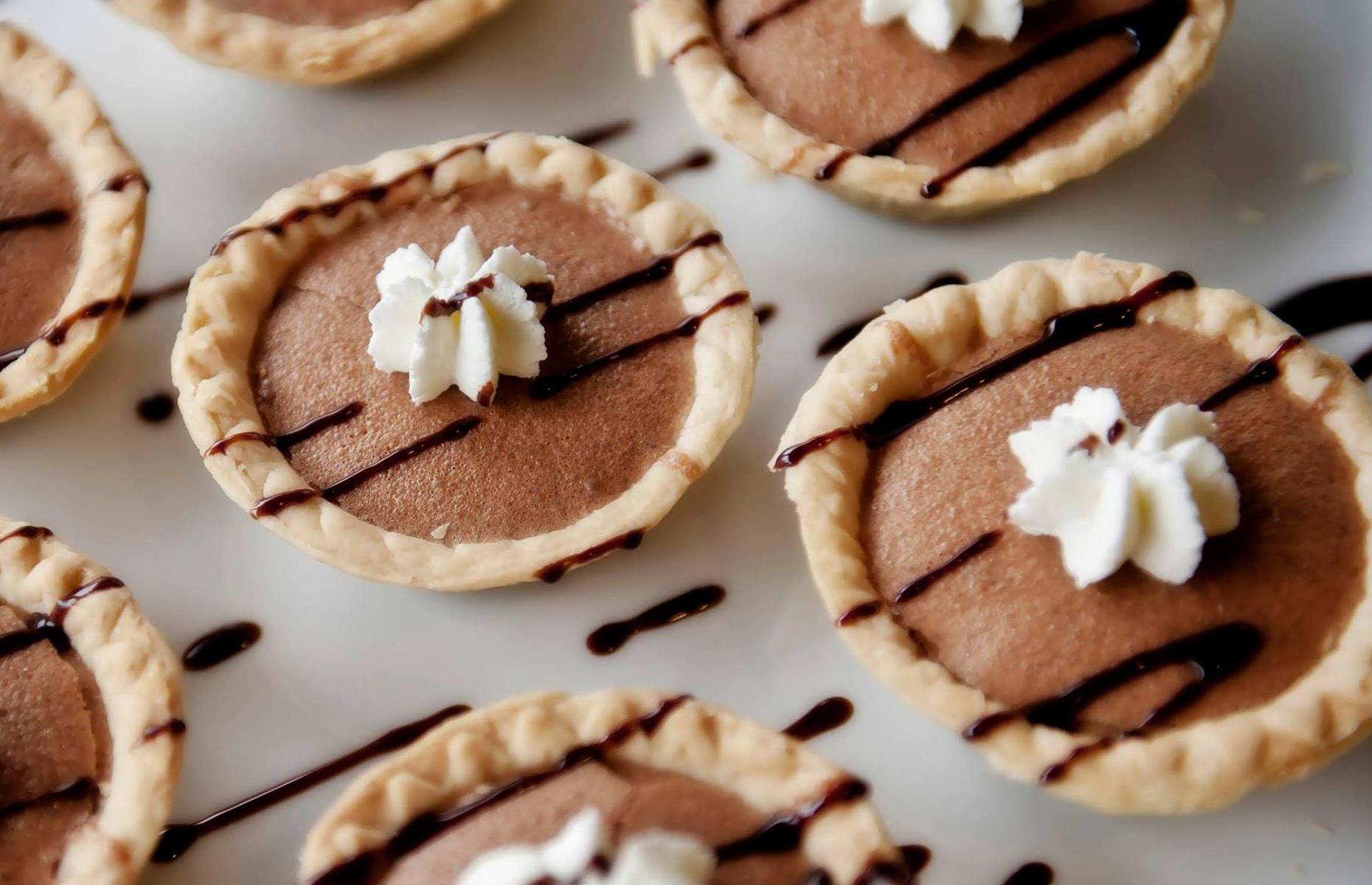 North Carolina: chocolate chess pie, The Angus Barn, Raleigh