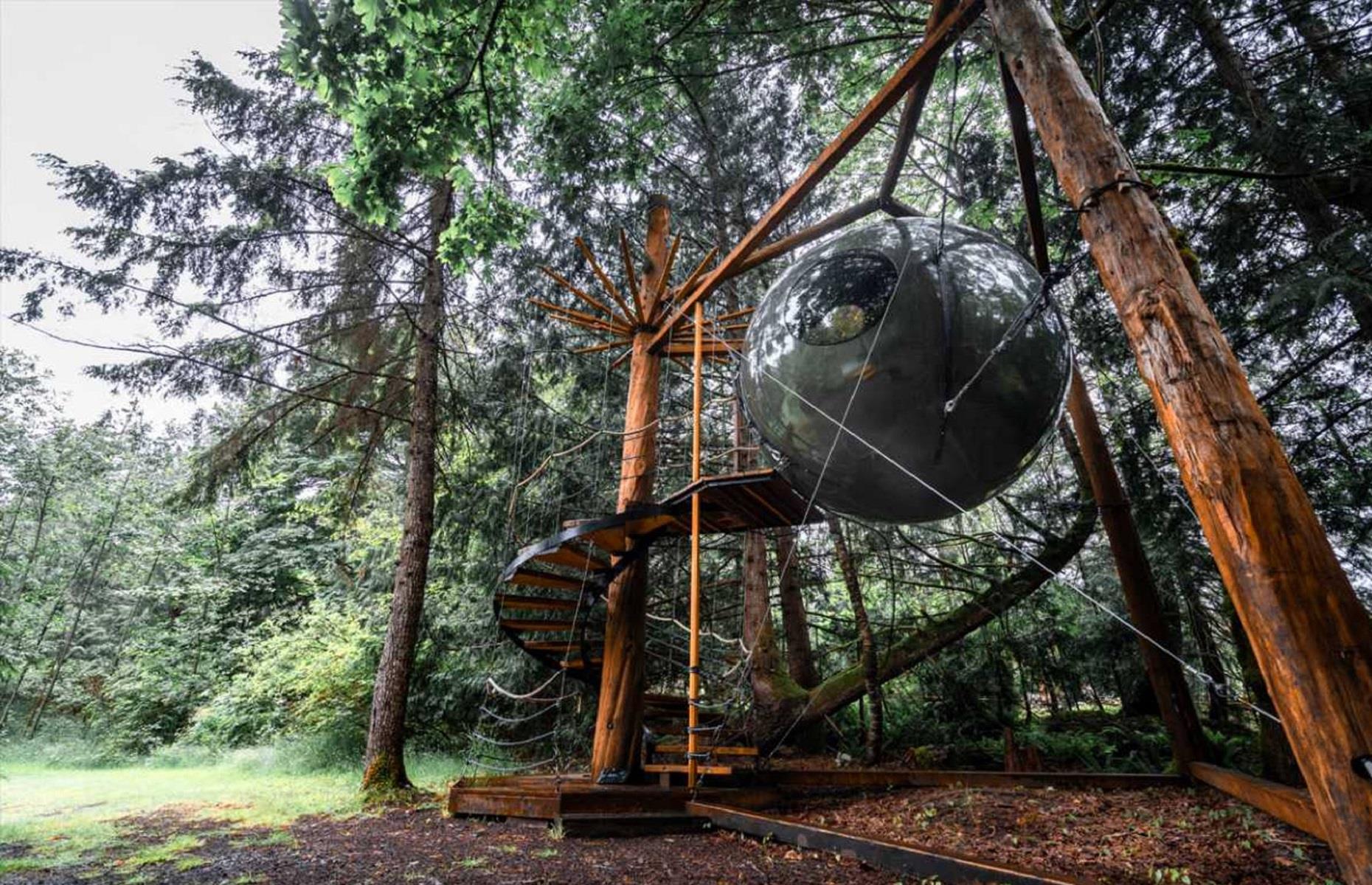 Free Spirit Spheres, Vancouver Island, British Columbia