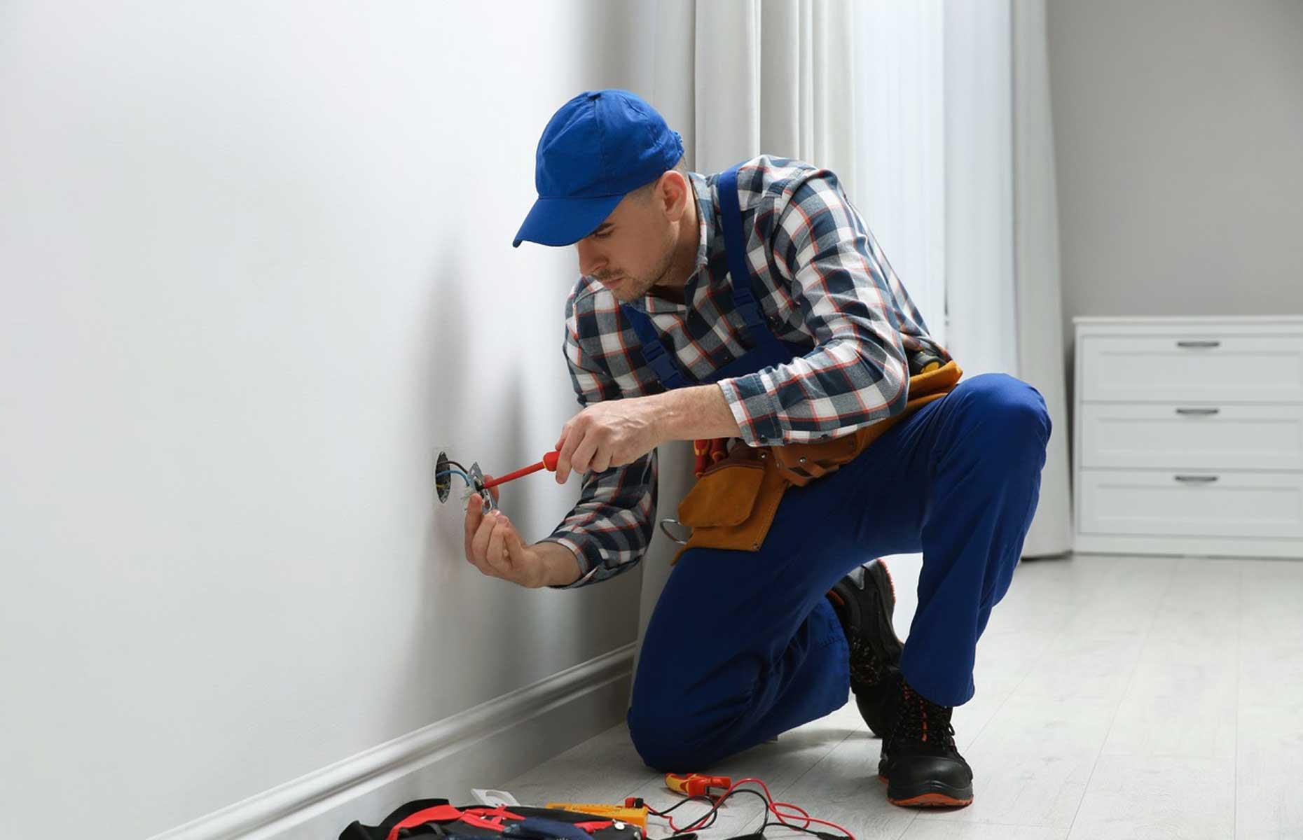 Don't try this: change electrical sockets