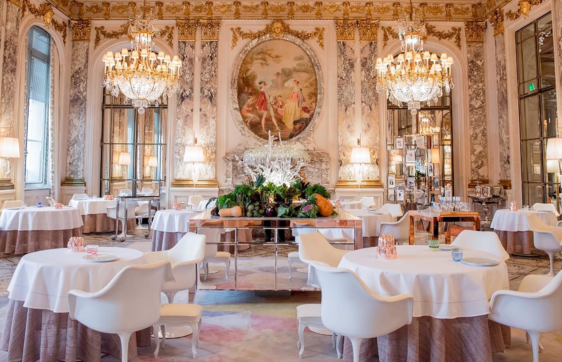 1. Restaurant Le Meurice Alain Ducasse, Paris, France