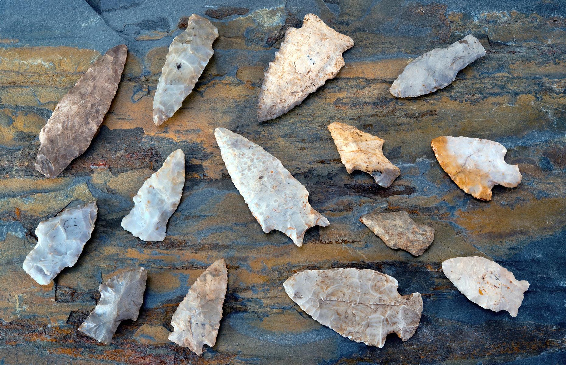 Clovis points, New Mexico and others
