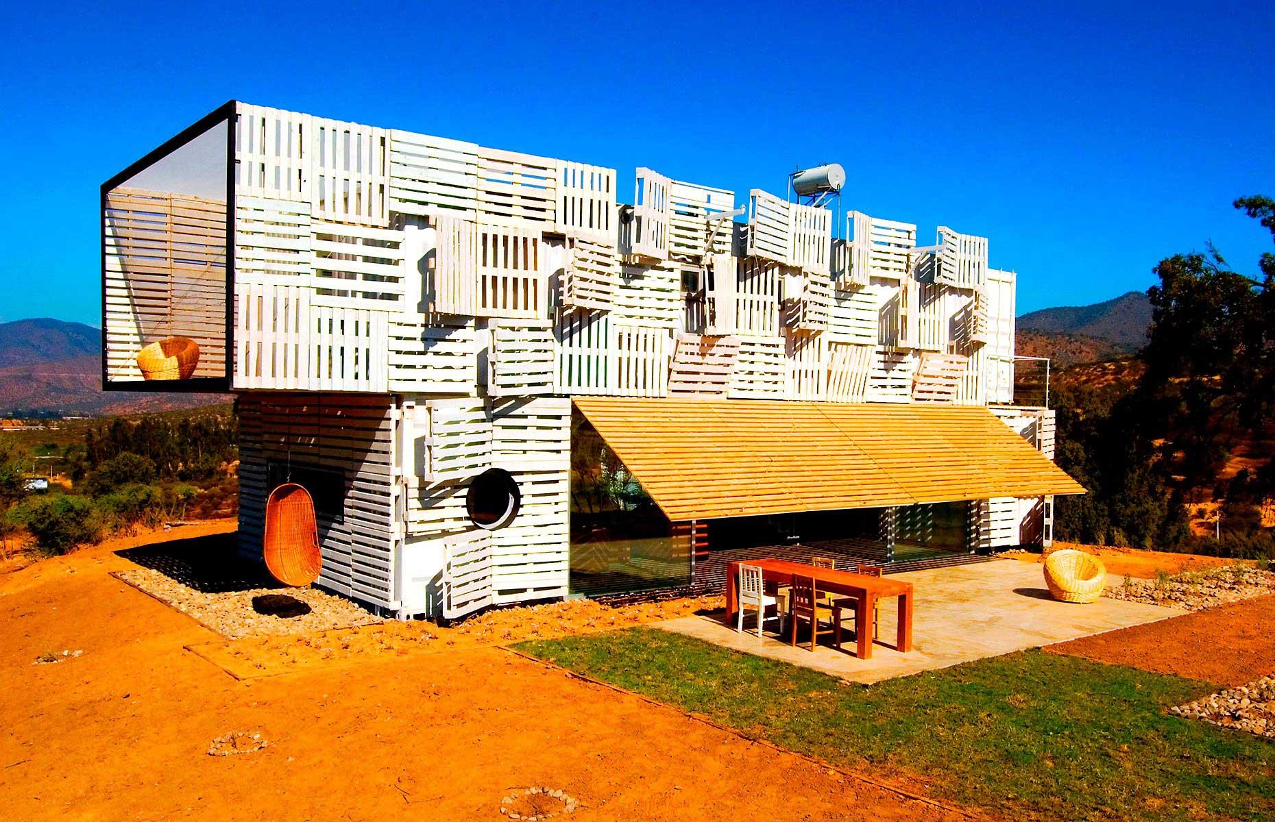 La maison Manifesto, Curacaví, Chili