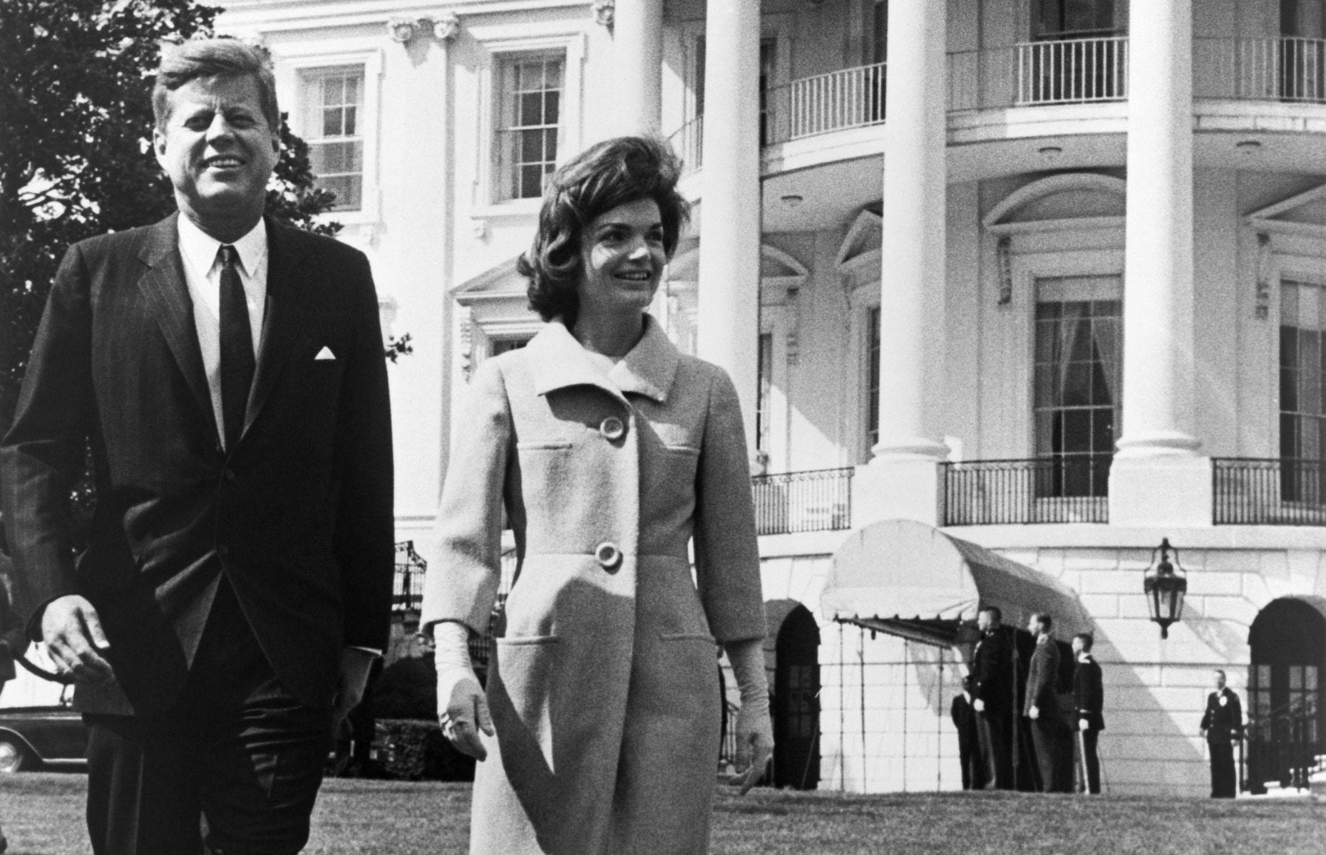 President JFK and First Lady Jackie Kennedy’s White House