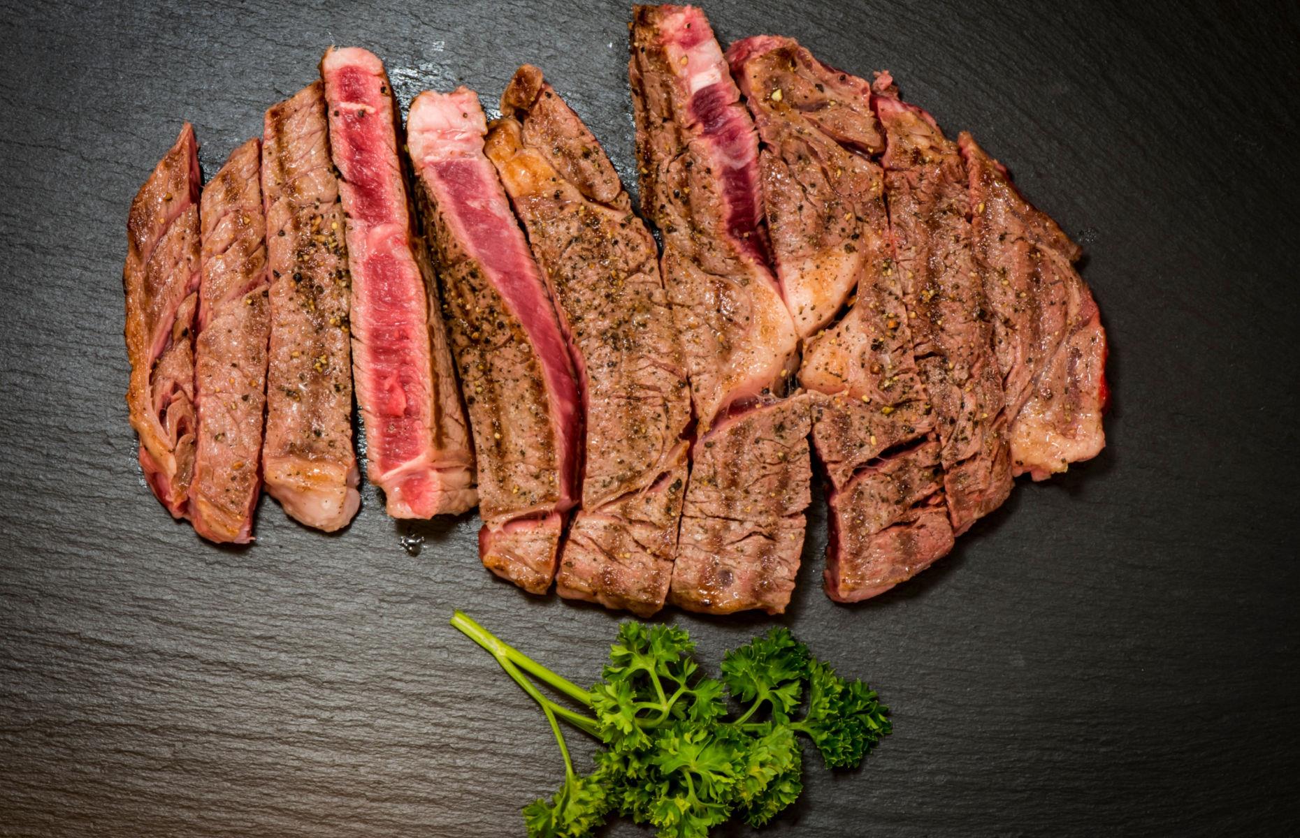 Buy cheaper cuts of steak