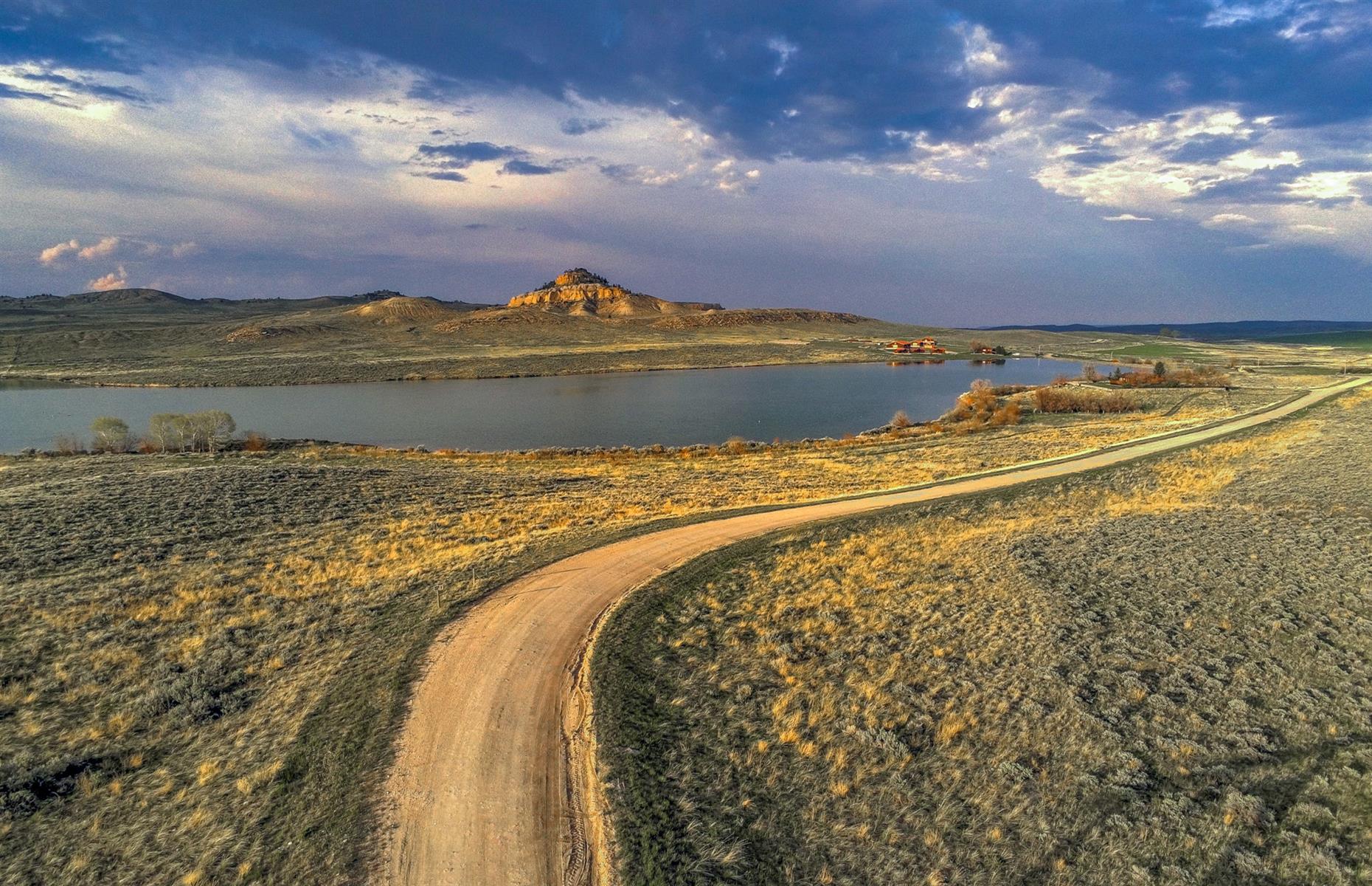 Kanye's Monster Lake Ranch, Wyoming, USA