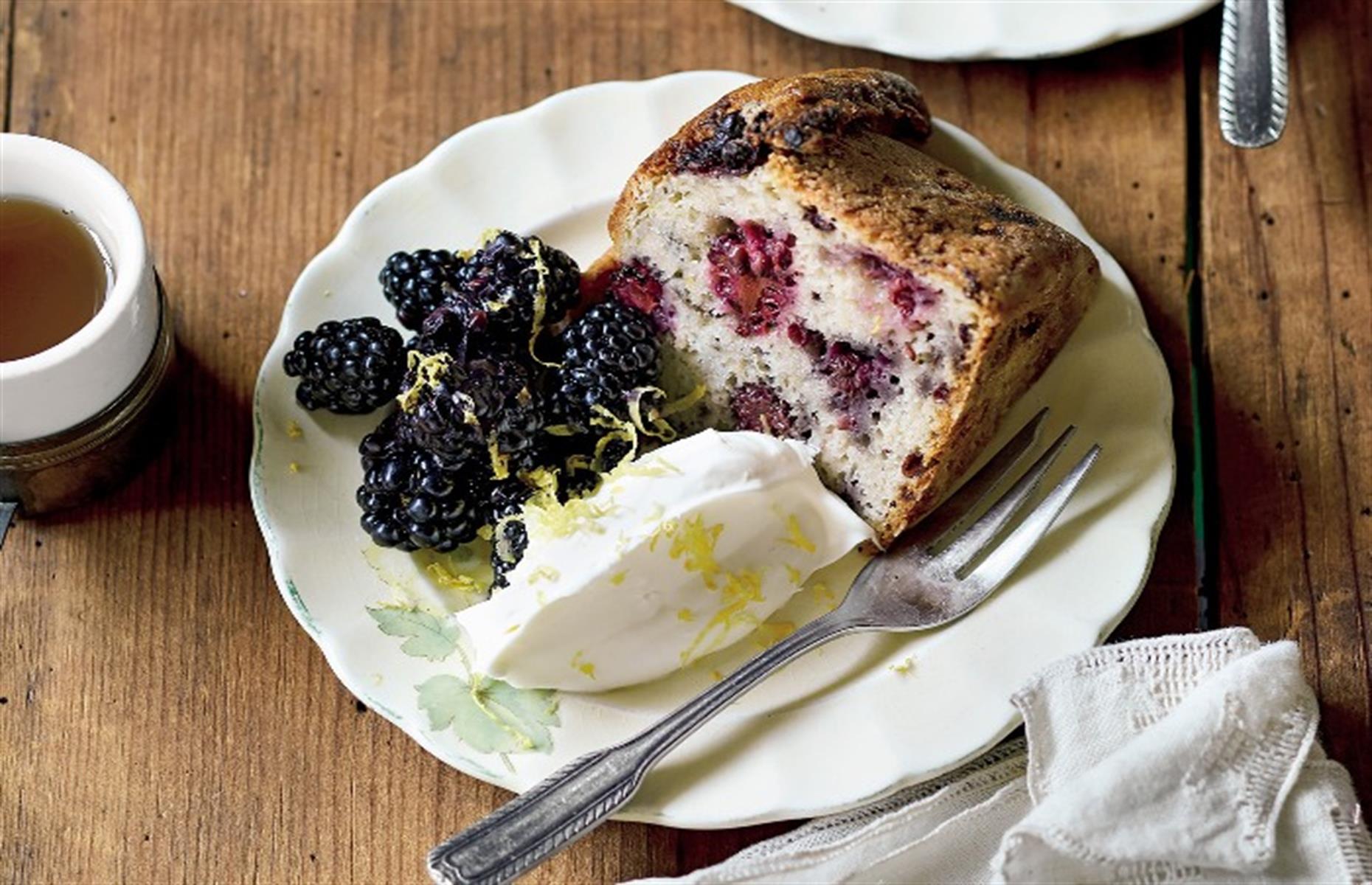Blackberry cake