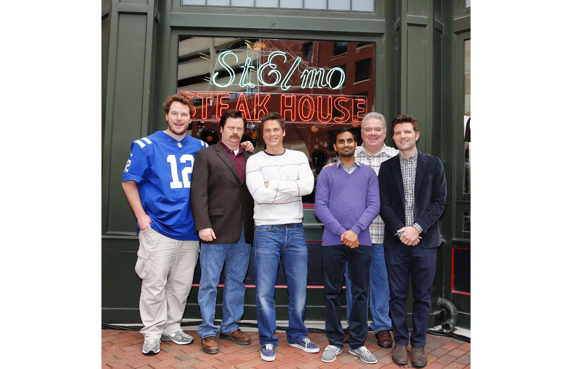 Parks and Recreation: St. Elmo Steak House, Indianapolis, Indiana