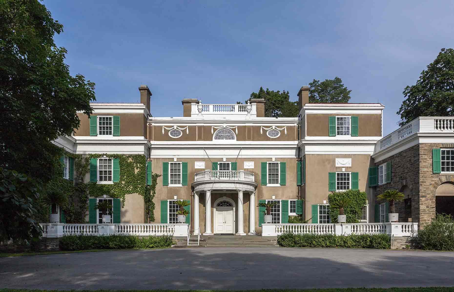 Franklin D Roosevelt's Springwood estate in Hyde Park, New York
