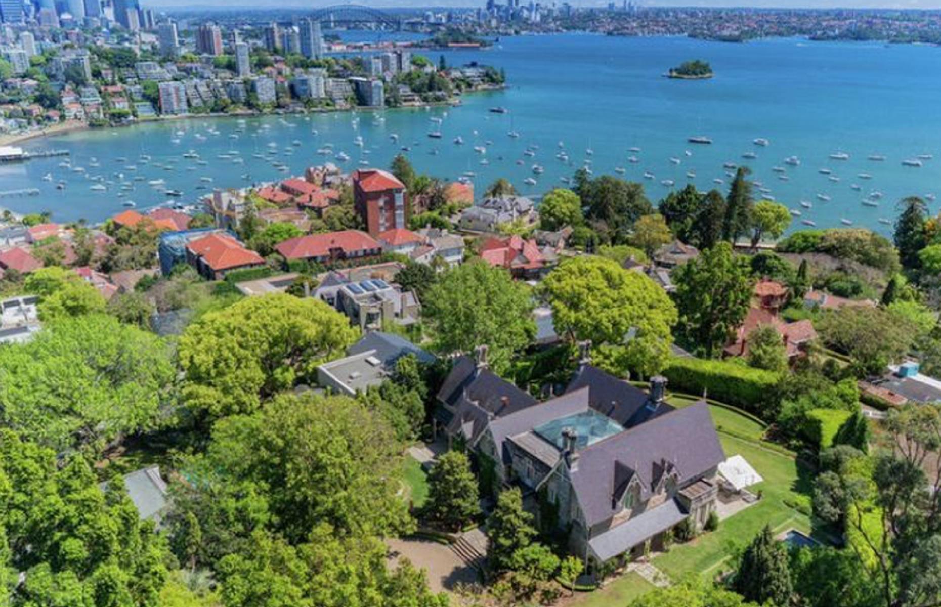 Bellevue Hill: average house price AU$9,600,000