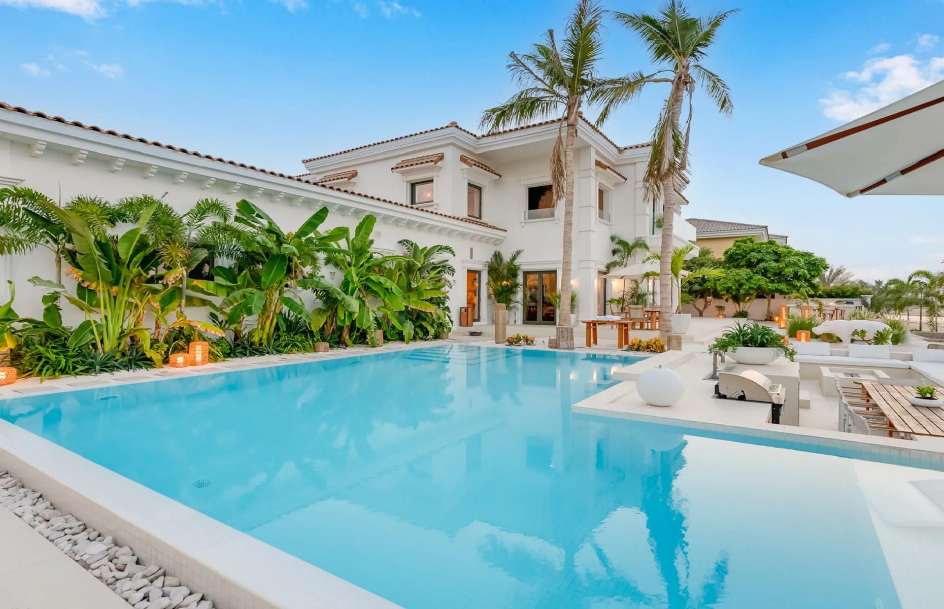 Beachfront villa, Dubai, United Arab Emirates