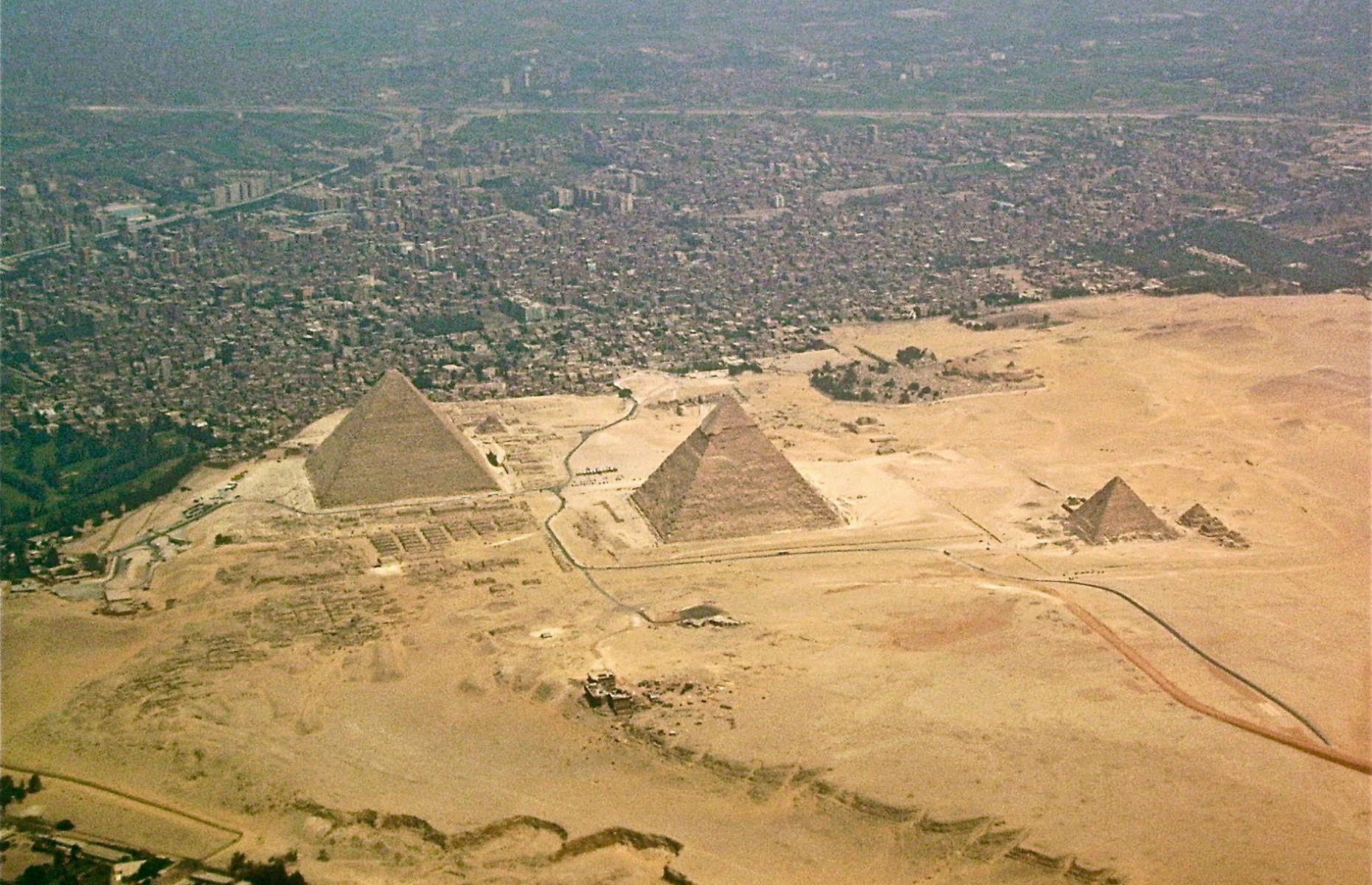 Pirámides egipcias, Giza, Egipto