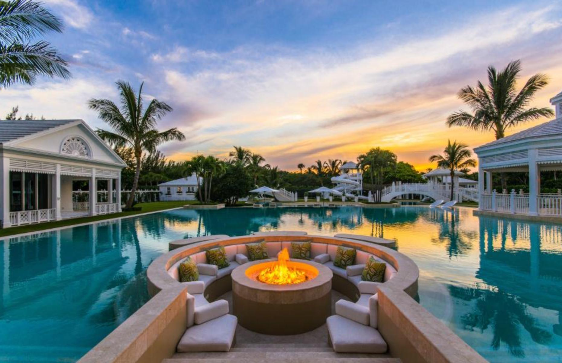 Celine Dion's waterpark mansion, Florida, USA
