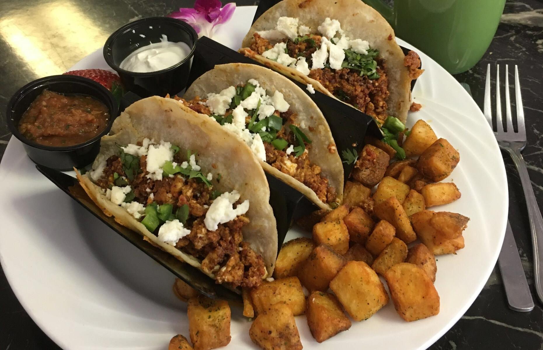 Nevada: breakfast tacos, Zenaida's Café, Las Vegas