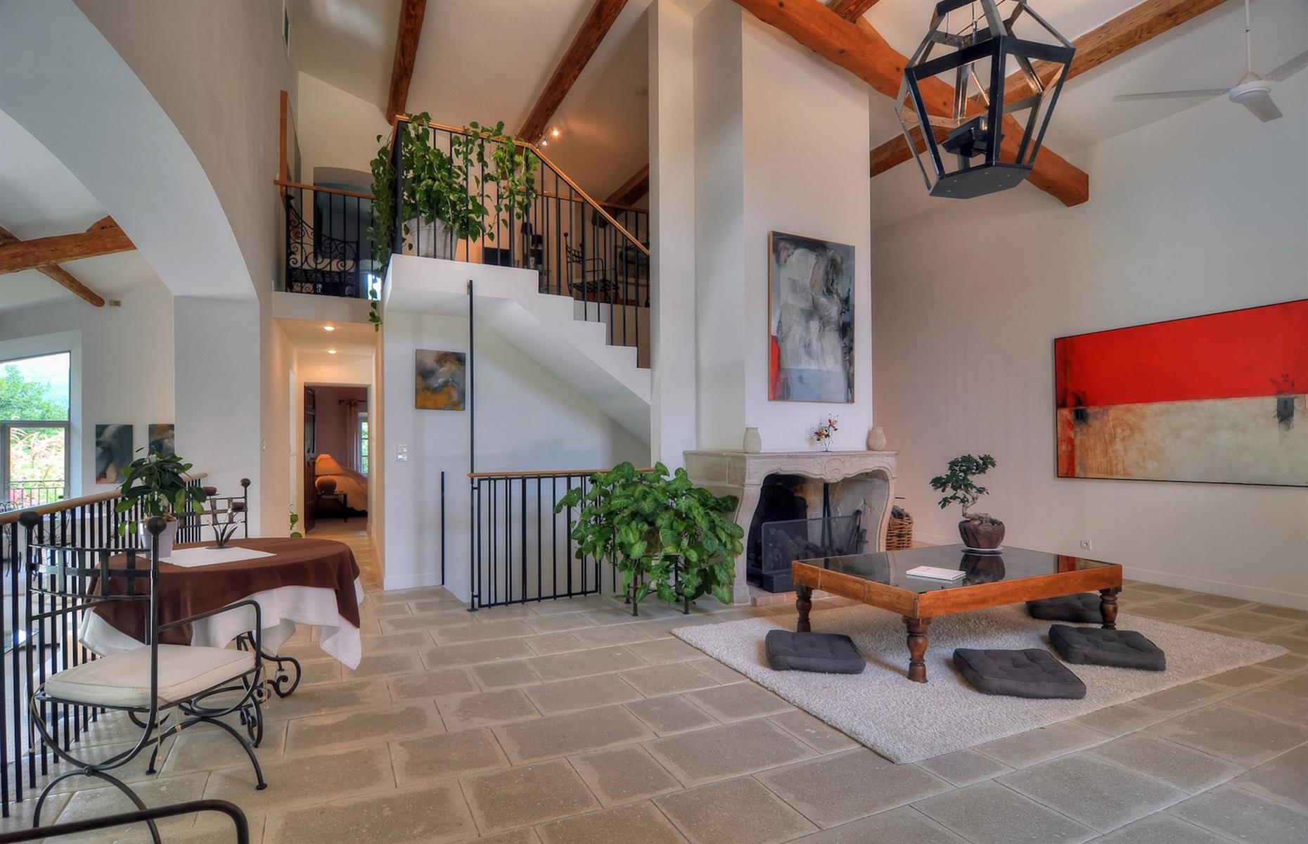 Eric Clapton's rustic farmhouse, Provence, France