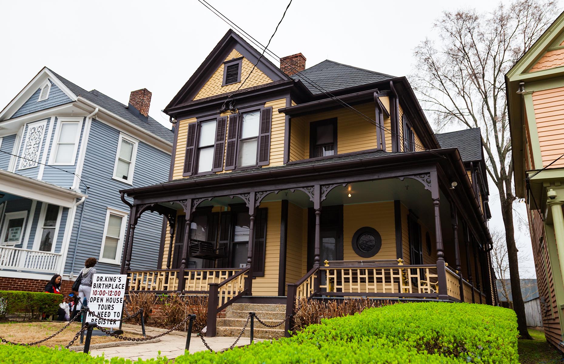 Georgia: Birth Home, Martin Luther King, Jr. National Historical Park, Atlanta