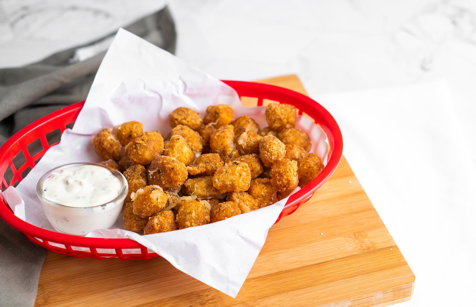 Wisconsin: cheese curds