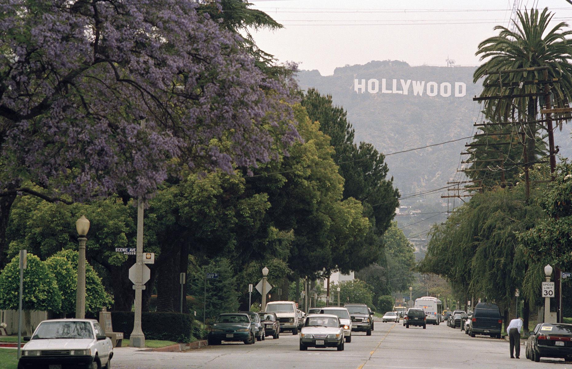 The Hollywood Sign was once larger than it is today