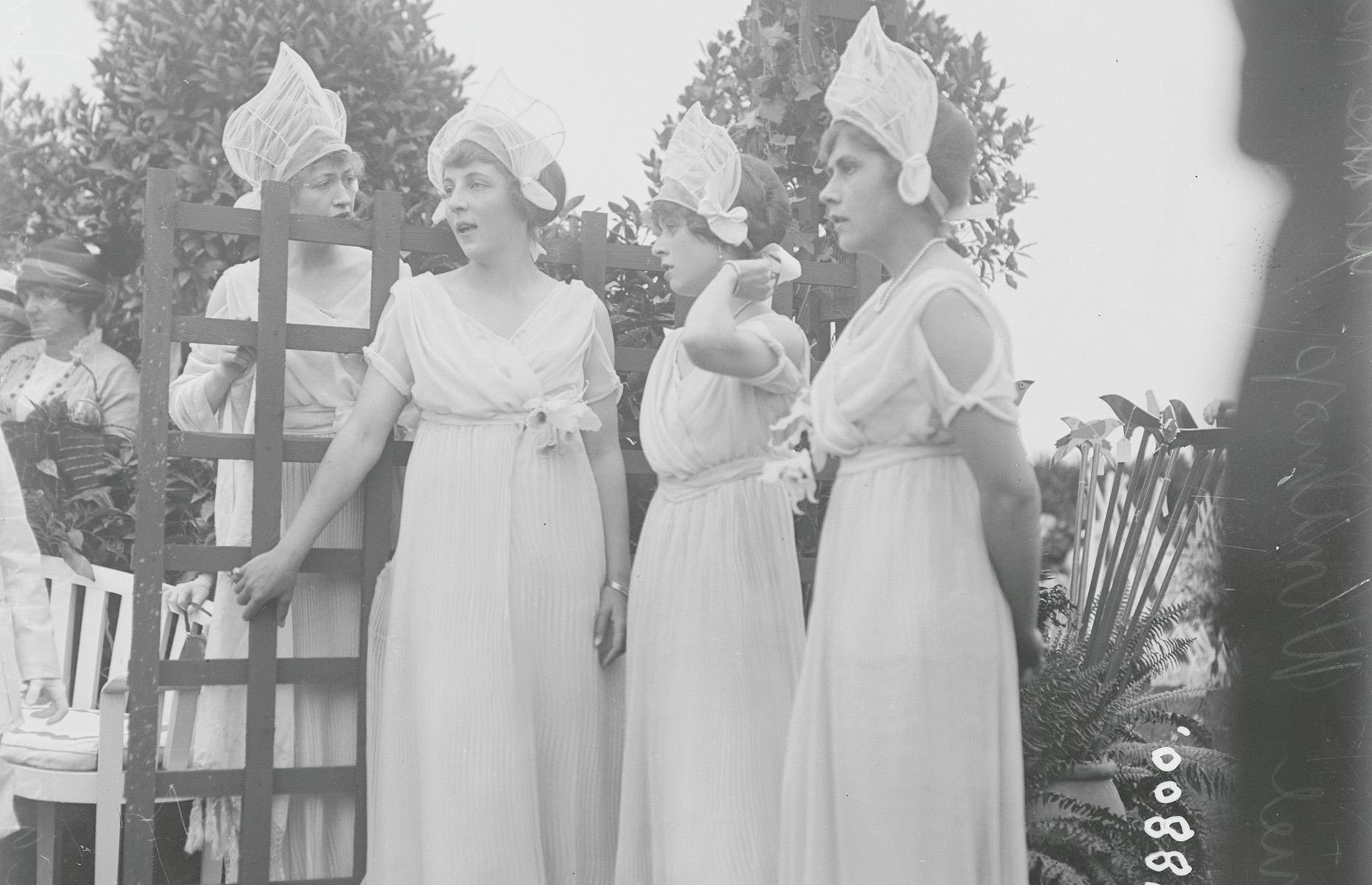 1914: A tableaux for the Red Cross at The Breakers
