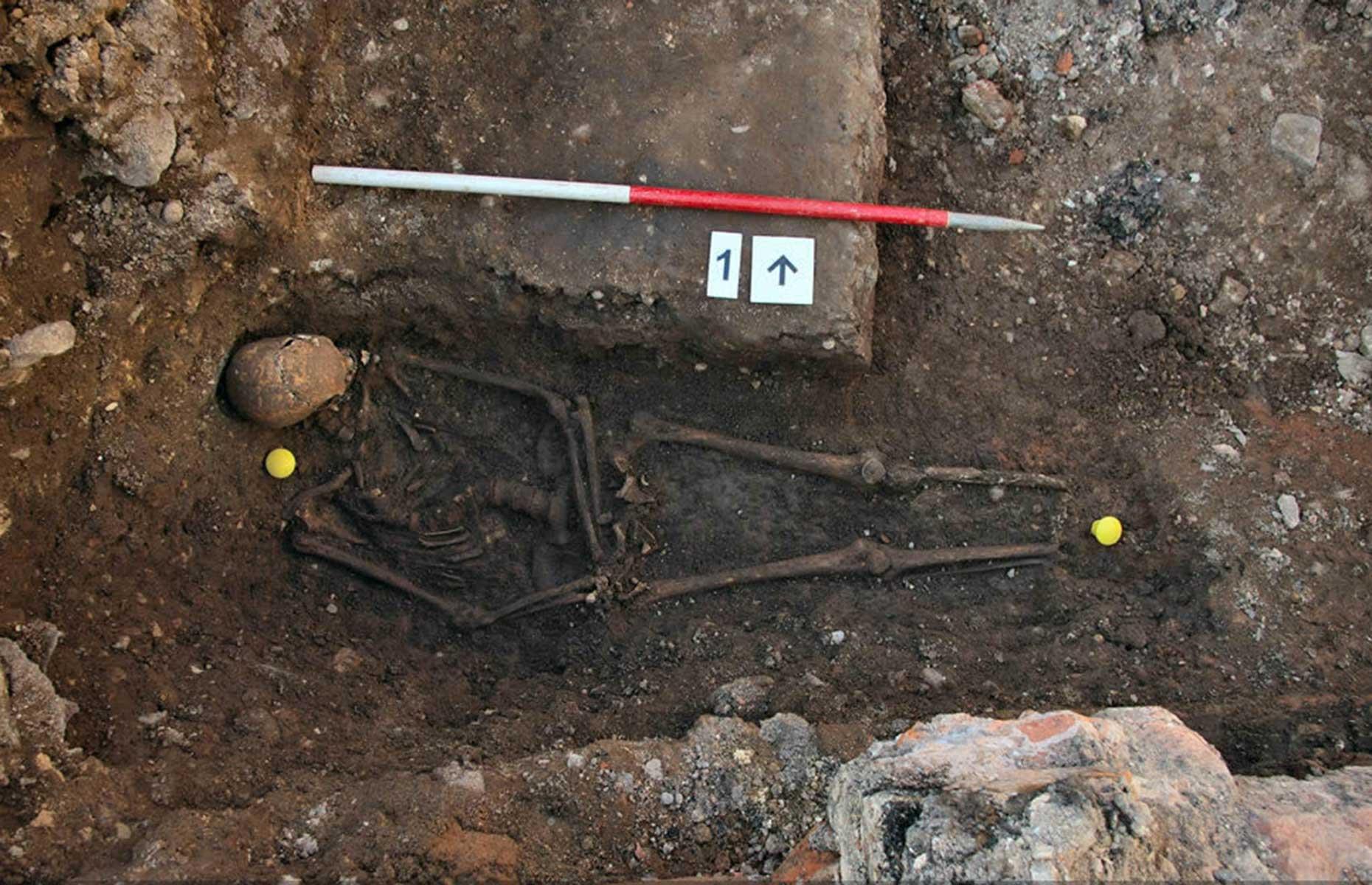 King Richard III remains, Leicester, England, UK