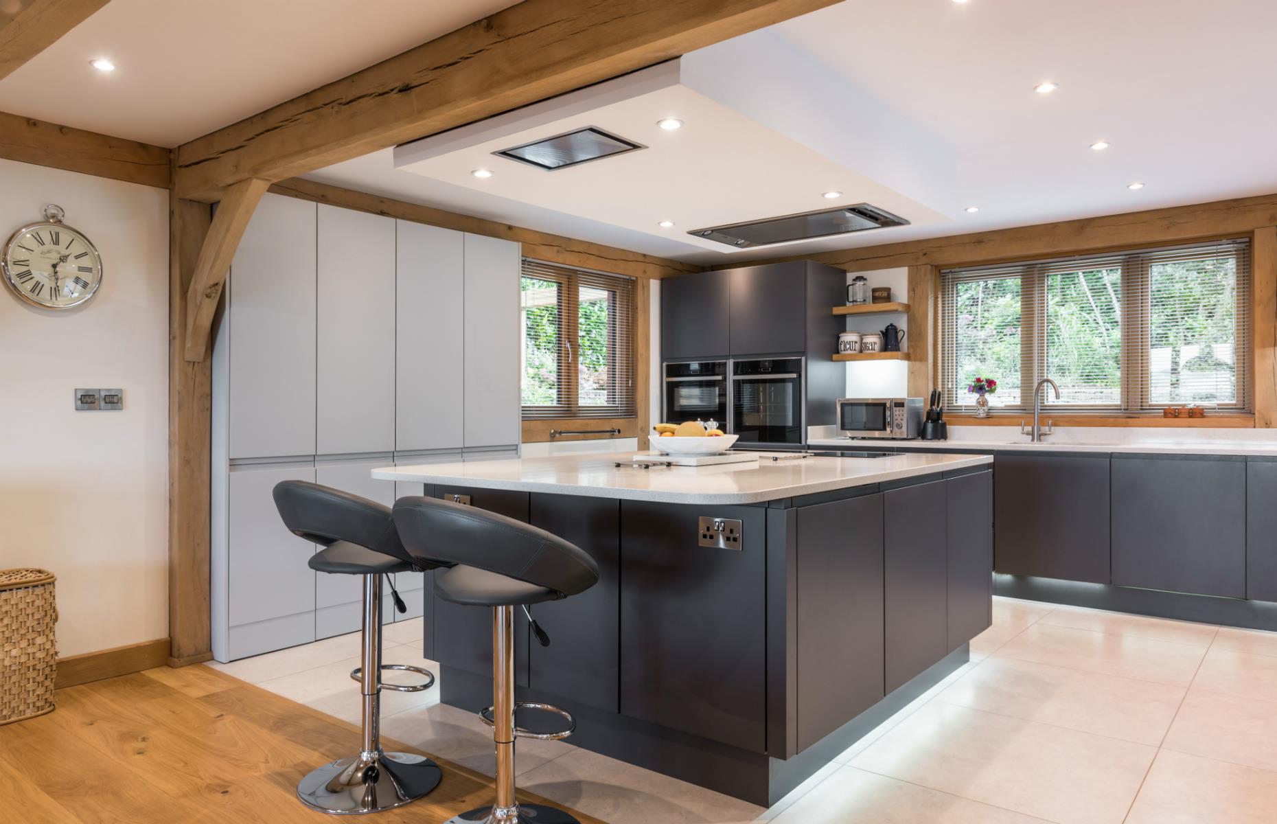 Characterful oak home: old meets new