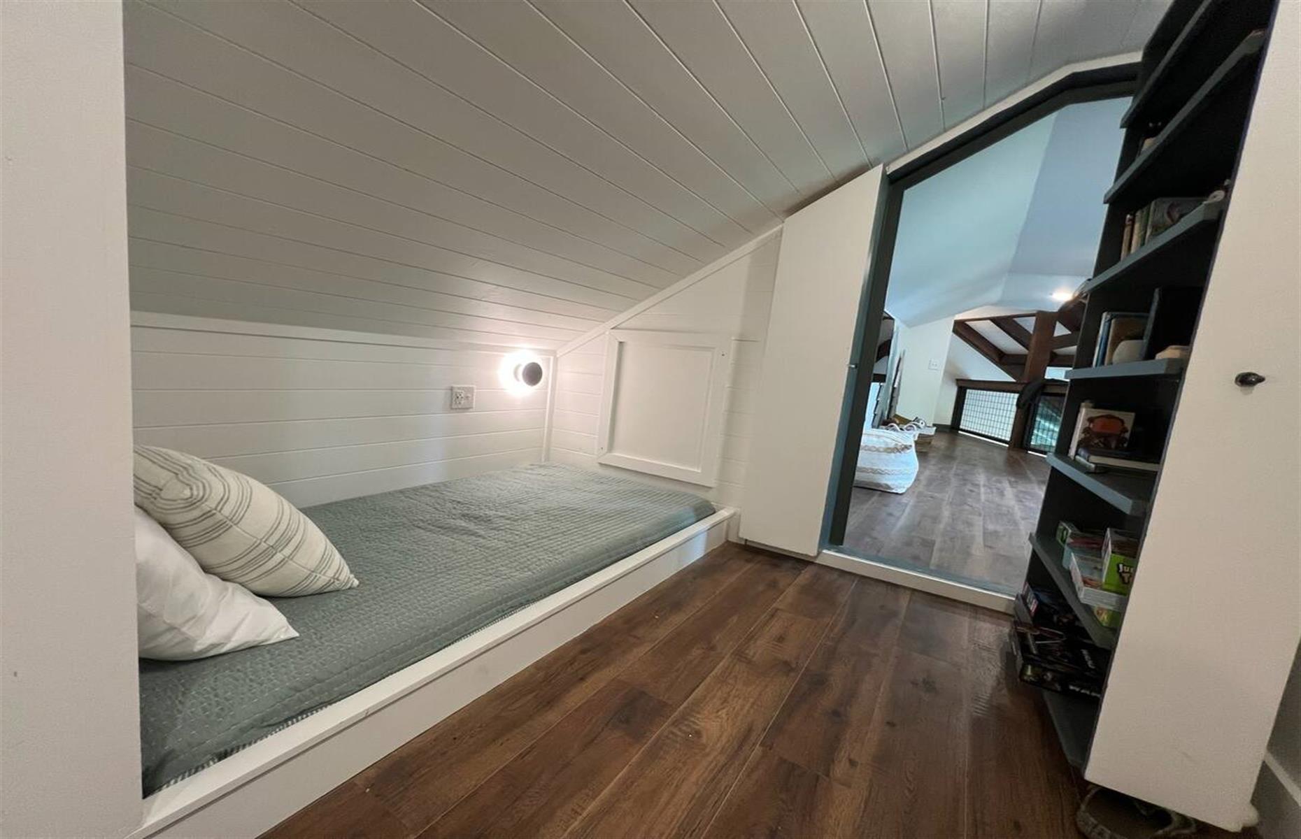 A secret sleeping space