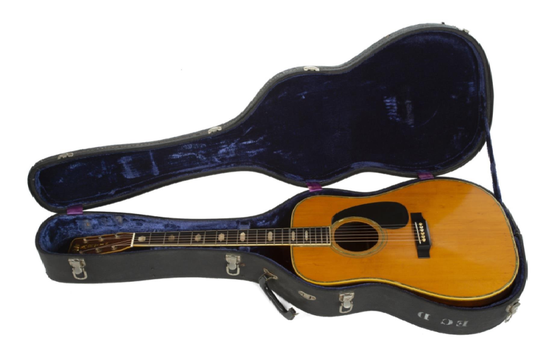 Eric Clapton's 1968 Martin D-45 guitar: $625,000 (£472k)