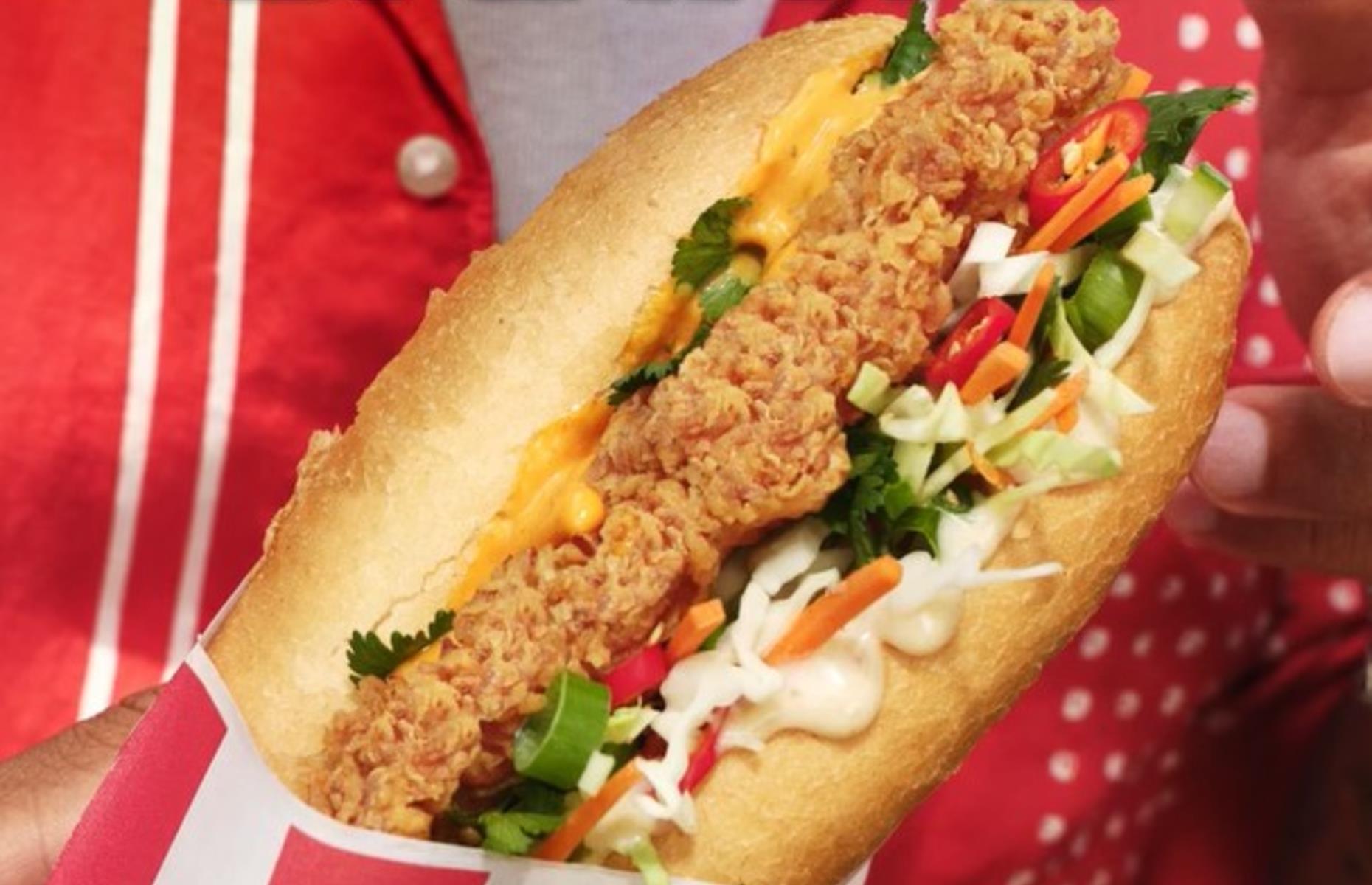 58. Zinger bánh mì, KFC, Australia