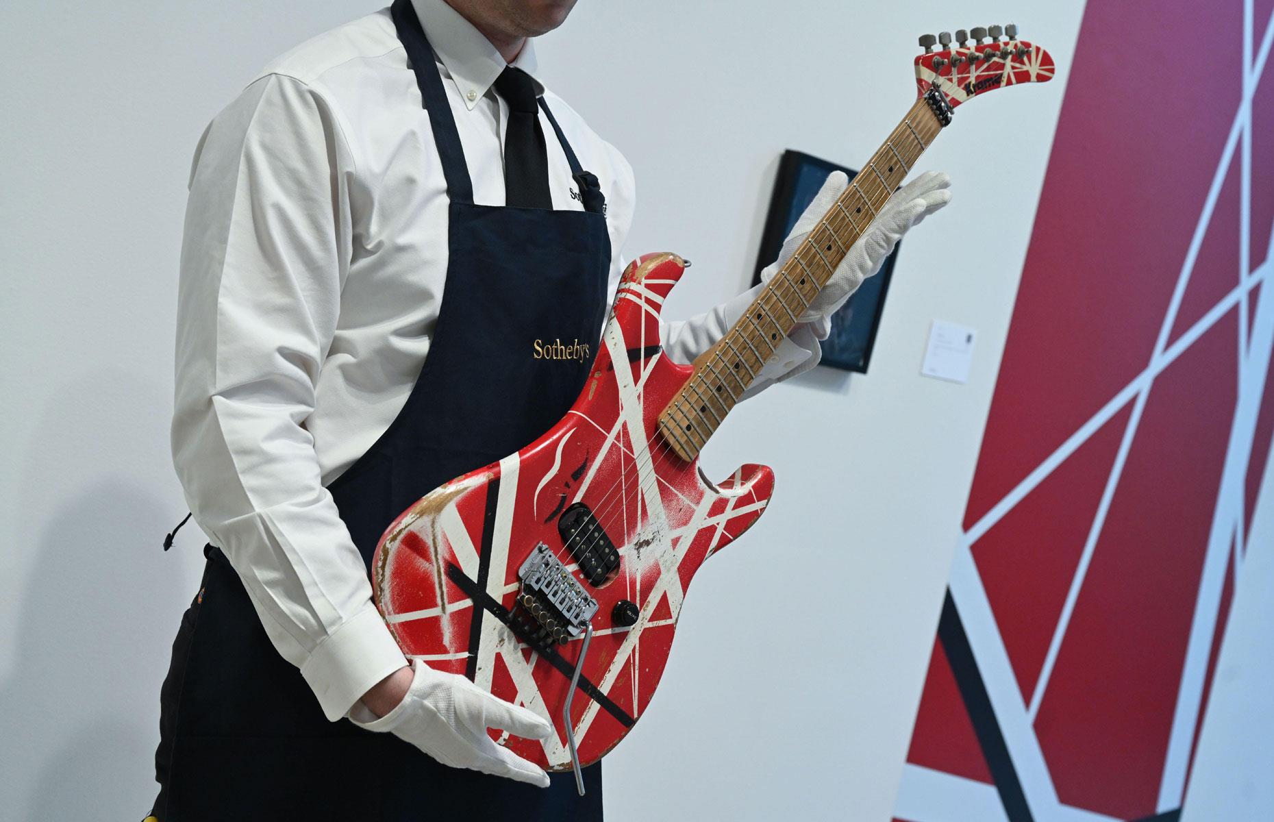 4. Eddie Van Halen’s custom Kramer: $3.93 million (£3m)