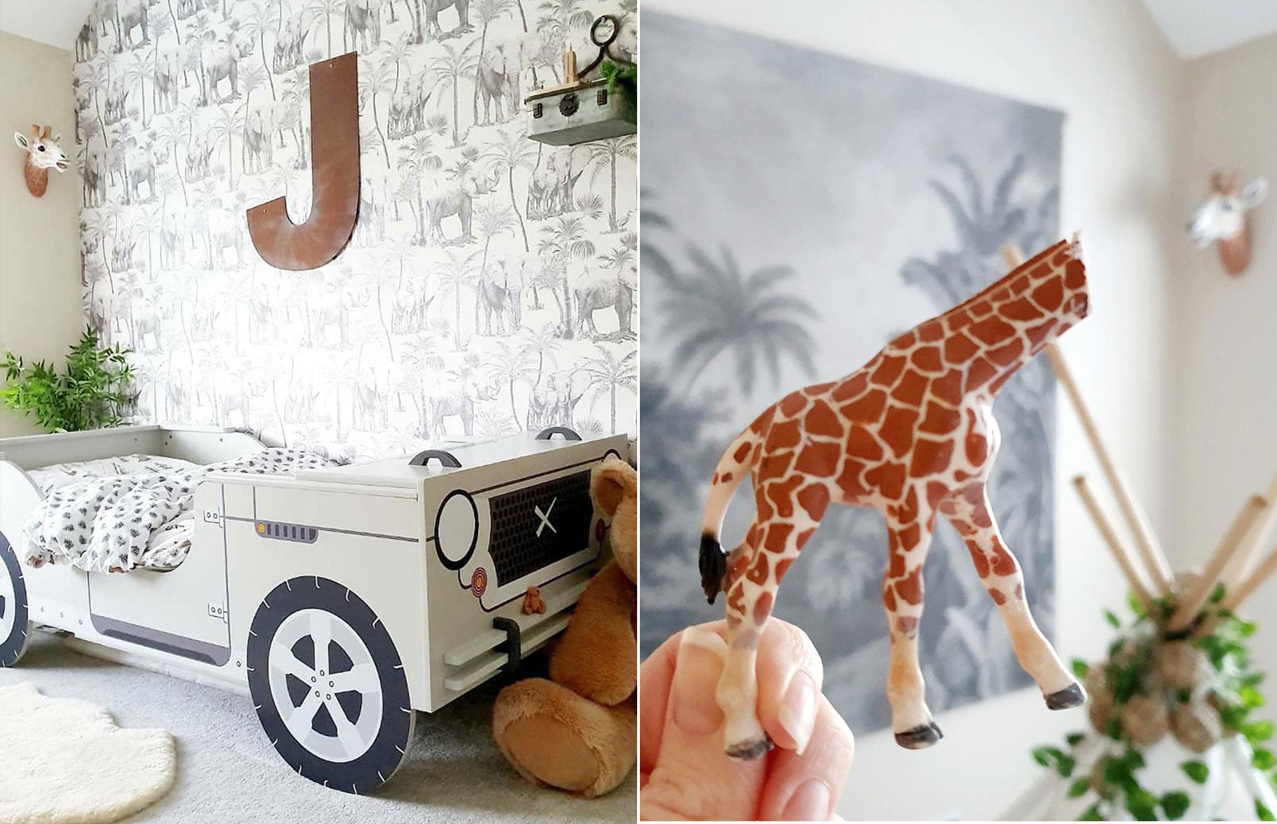 Lianne's son's full-size bedroom