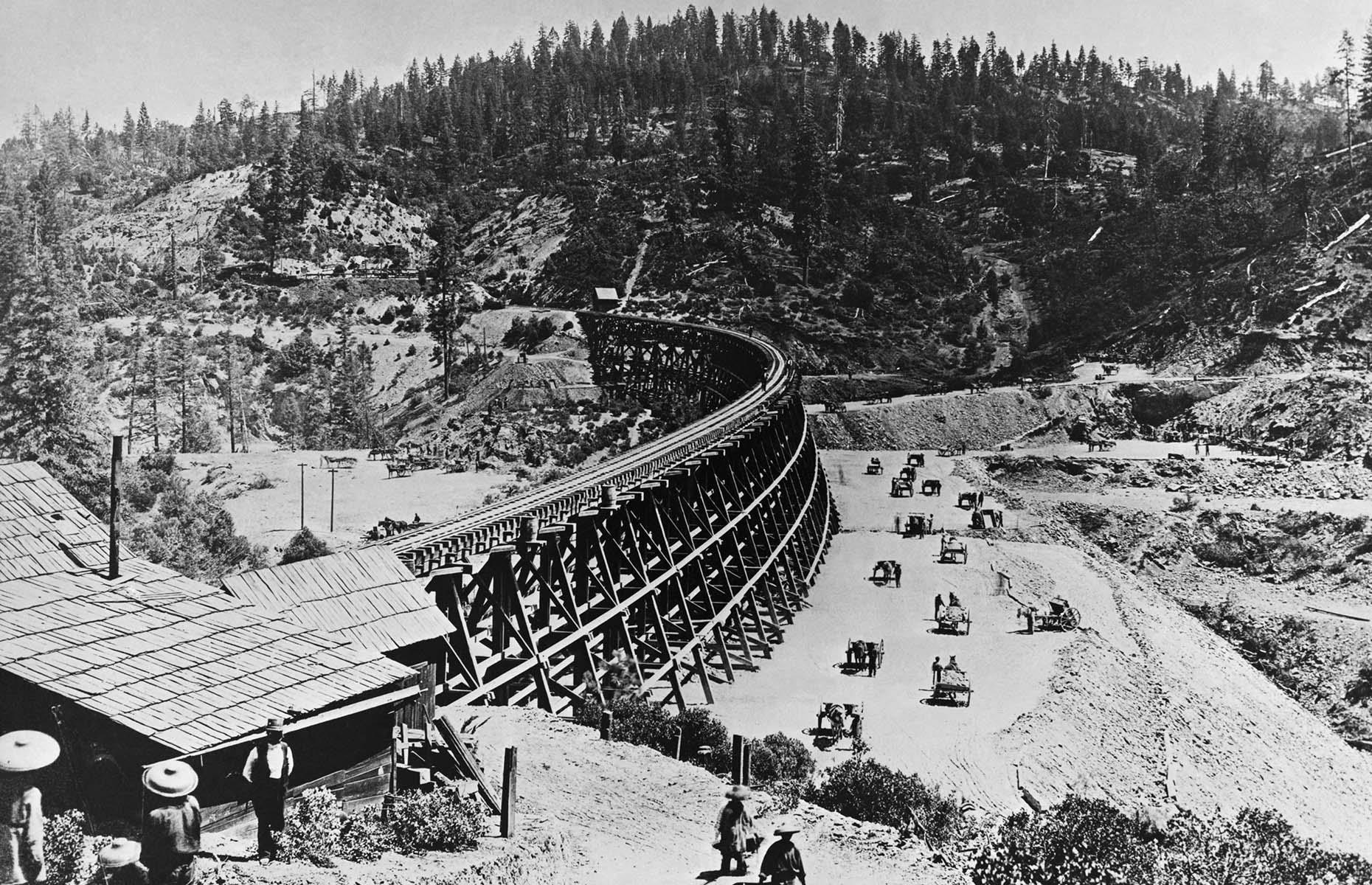 1860s: Connection to the west