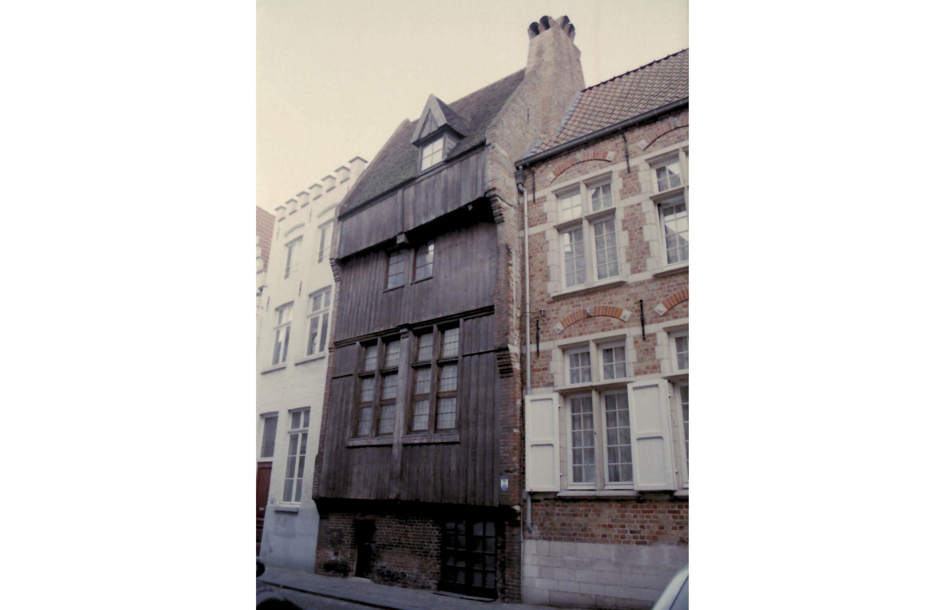 Wooden houses of Genthof and Kortewinkel, Bruges, Belgium